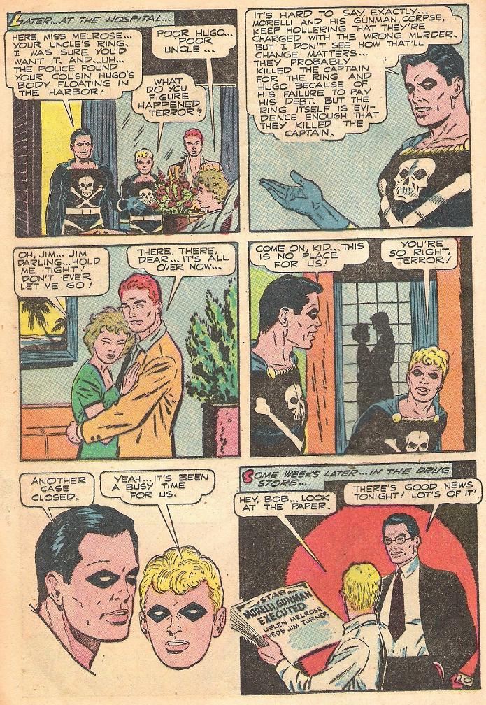Black Terror, page 11. Black Terror. Public domain in the United States. Intended scans: Digital Comic Museum and Comic Book Plus. https://digitalcomicmuseum.com/