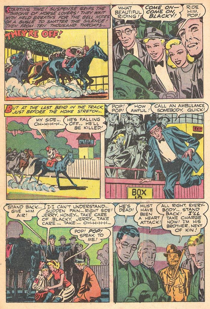 Black Terror, page 15. Black Terror. Public domain in the United States. Intended scans: Digital Comic Museum and Comic Book Plus. https://digitalcomicmuseum.com/