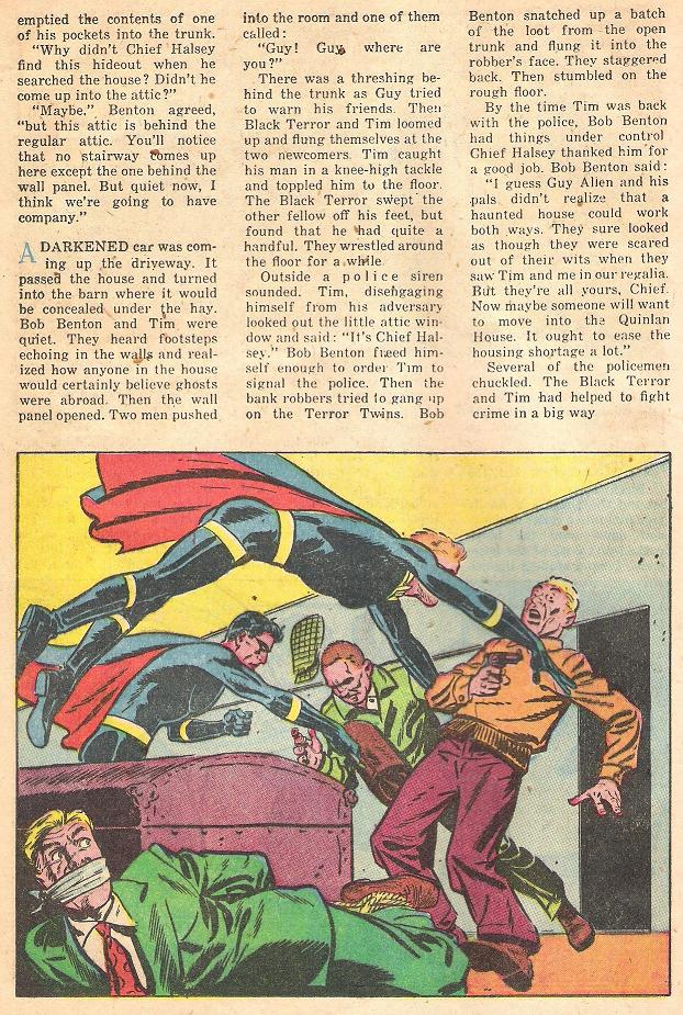 Black Terror, page 23. Black Terror. Public domain in the United States. Intended scans: Digital Comic Museum and Comic Book Plus. https://digitalcomicmuseum.com/