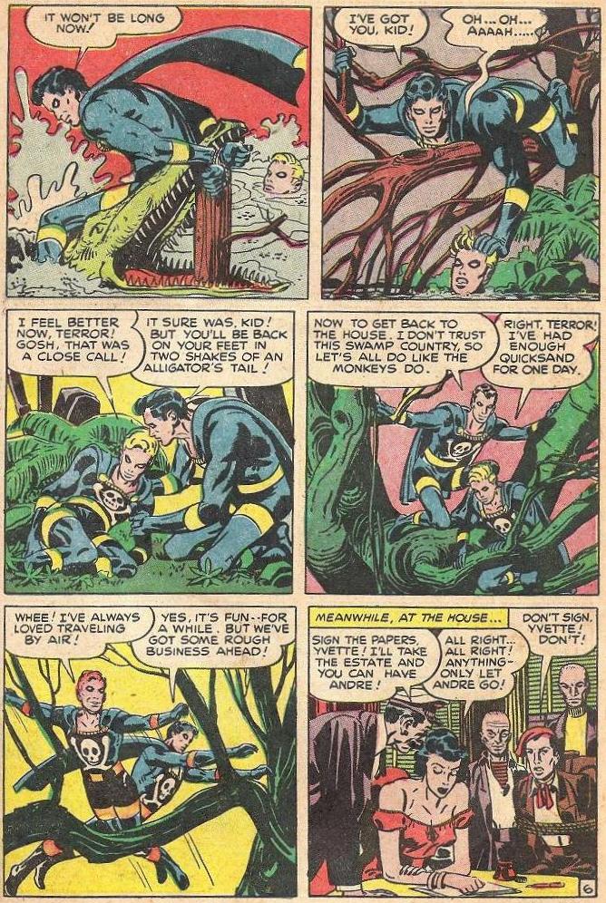 Black Terror, page 29. Black Terror. Public domain in the United States. Intended scans: Digital Comic Museum and Comic Book Plus. https://digitalcomicmuseum.com/