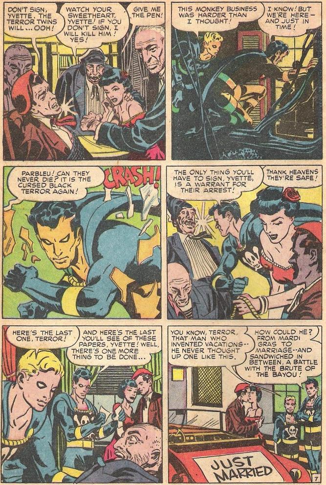 Black Terror, page 30. Black Terror. Public domain in the United States. Intended scans: Digital Comic Museum and Comic Book Plus. https://digitalcomicmuseum.com/