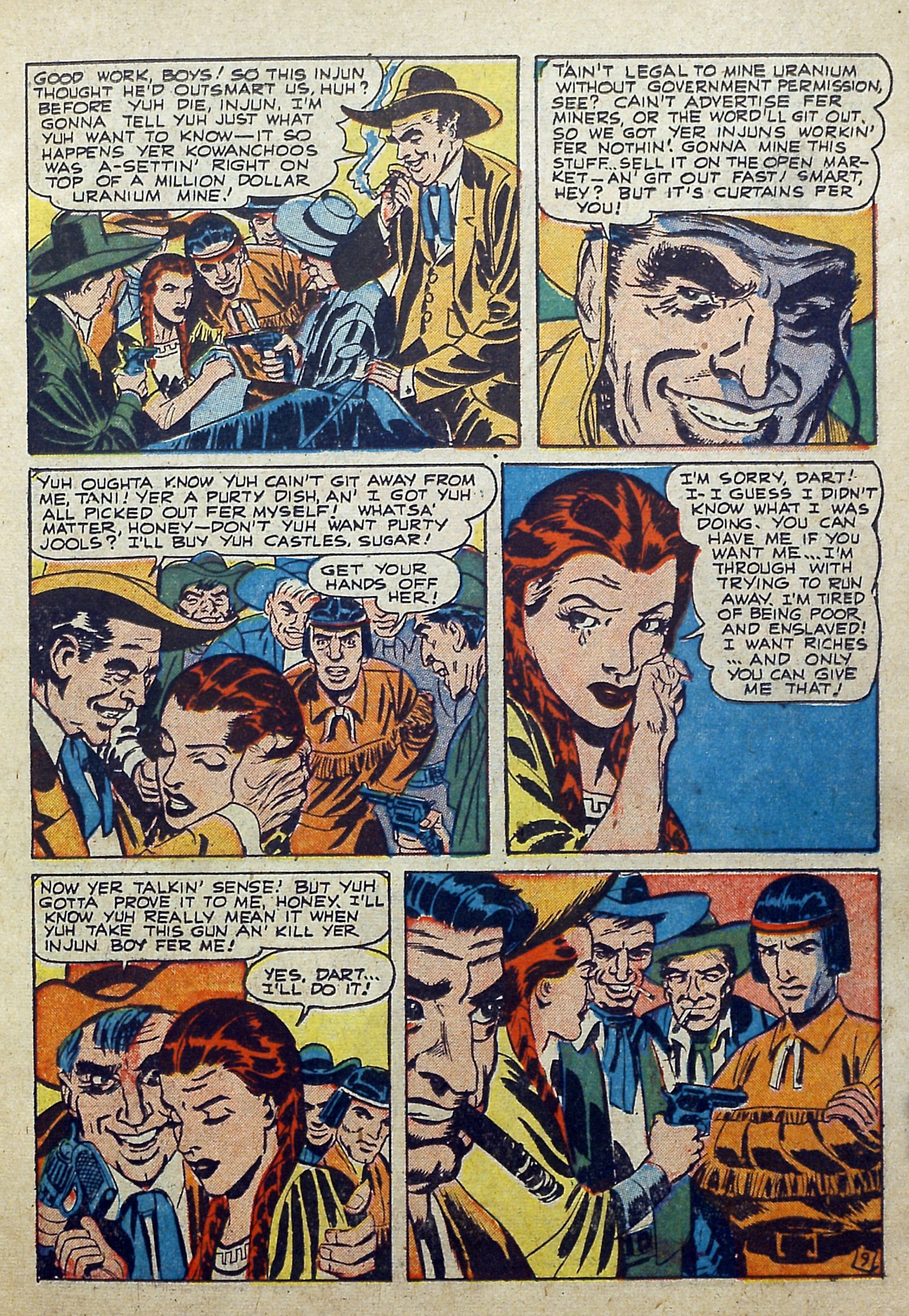 Black Terror, page 11. Black Terror. Public domain in the United States. Intended scans: Digital Comic Museum and Comic Book Plus. https://digitalcomicmuseum.com/