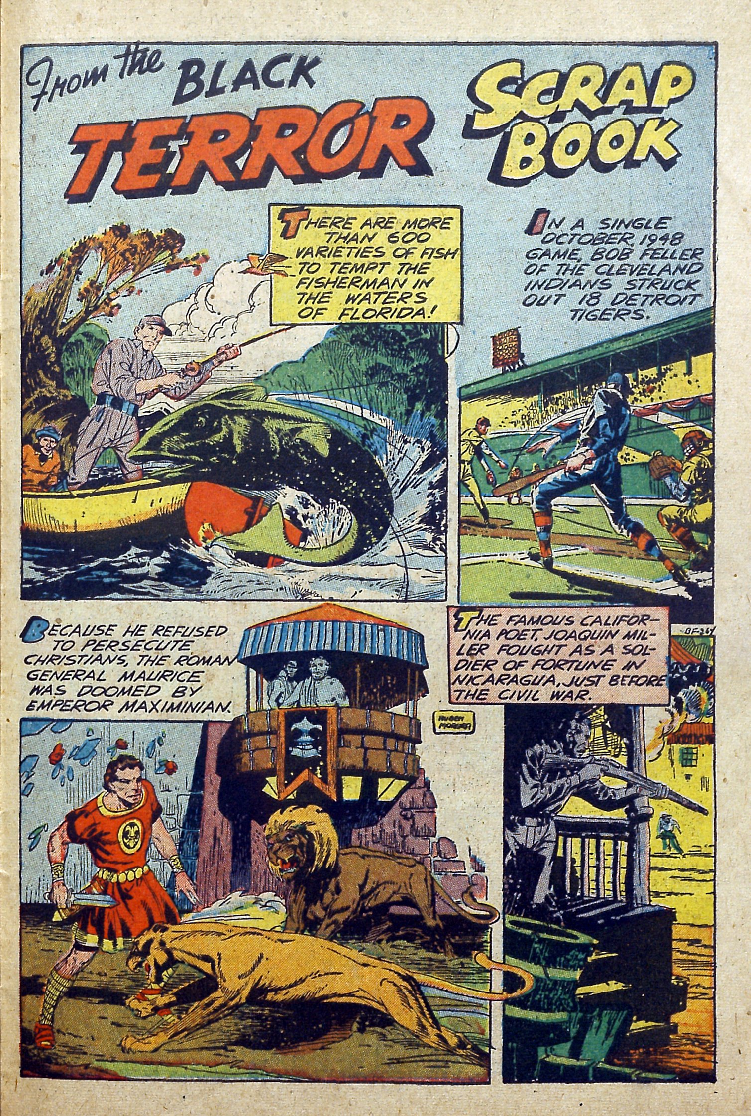 Black Terror, page 27. Black Terror. Public domain in the United States. Intended scans: Digital Comic Museum and Comic Book Plus. https://digitalcomicmuseum.com/