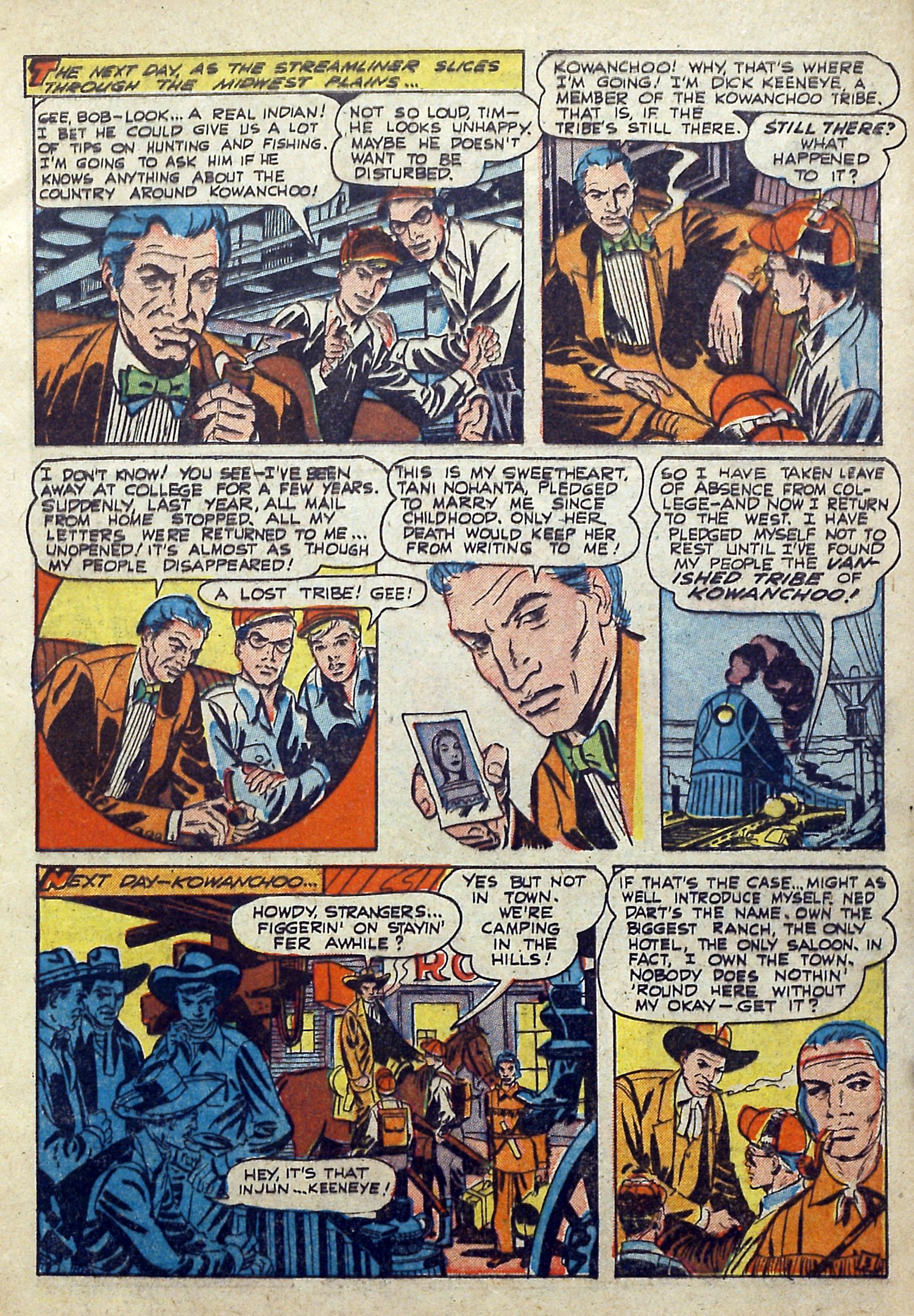 Black Terror, page 5. Black Terror. Public domain in the United States. Intended scans: Digital Comic Museum and Comic Book Plus. https://digitalcomicmuseum.com/