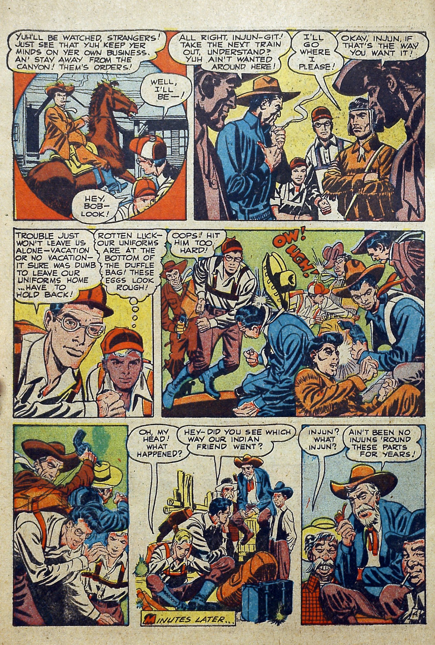 Black Terror, page 6. Black Terror. Public domain in the United States. Intended scans: Digital Comic Museum and Comic Book Plus. https://digitalcomicmuseum.com/