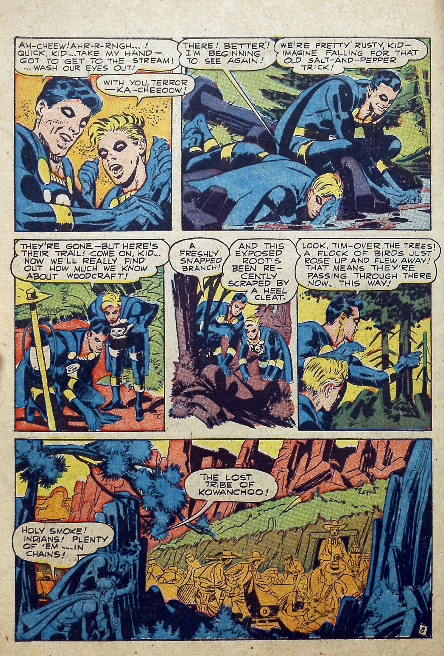 Black Terror, page 10. Black Terror. Public domain in the United States. Intended scans: Digital Comic Museum and Comic Book Plus. https://digitalcomicmuseum.com/