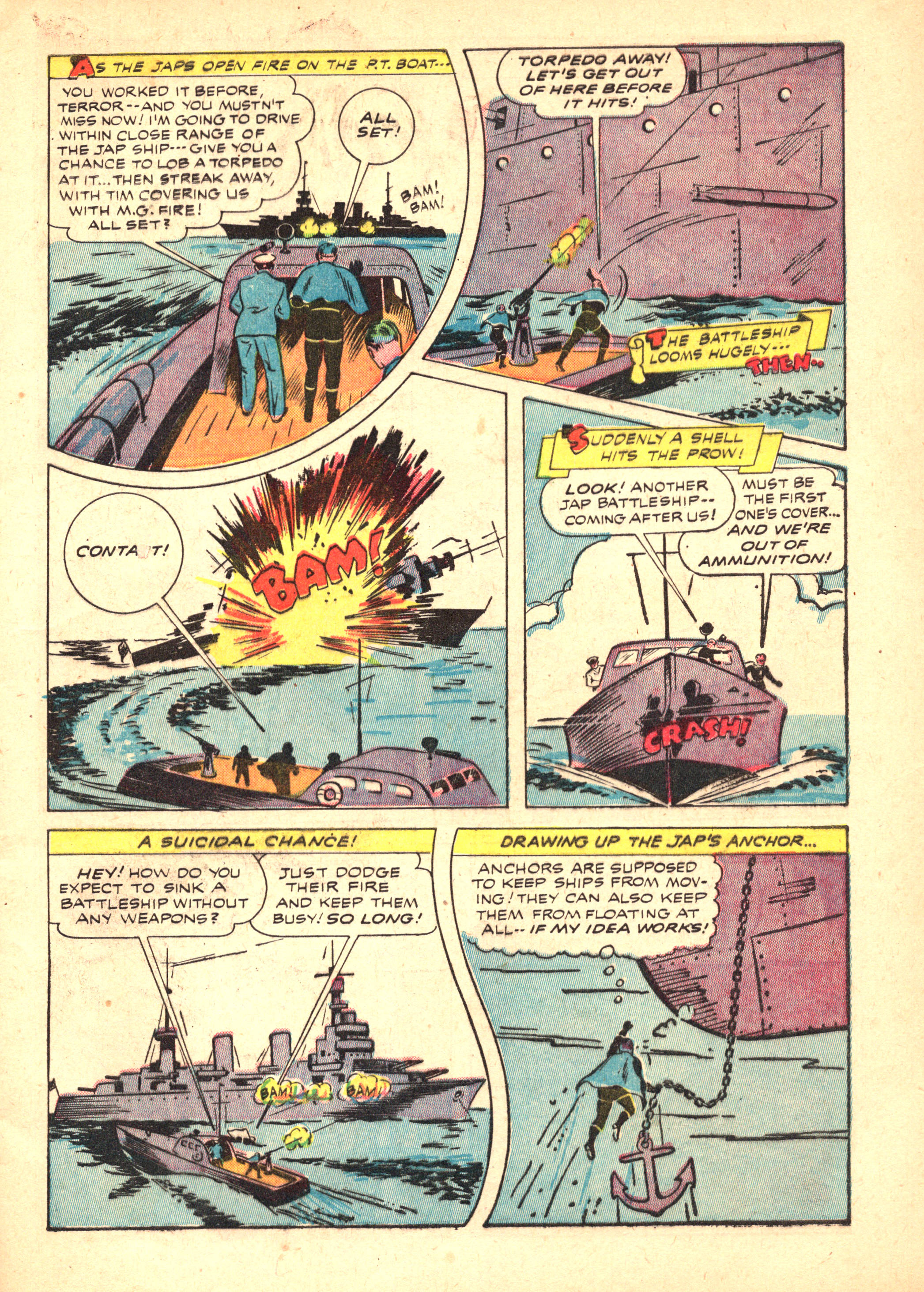 Black Terror, page 15. Black Terror. Public domain in the United States. Intended scans: Digital Comic Museum and Comic Book Plus. https://digitalcomicmuseum.com/