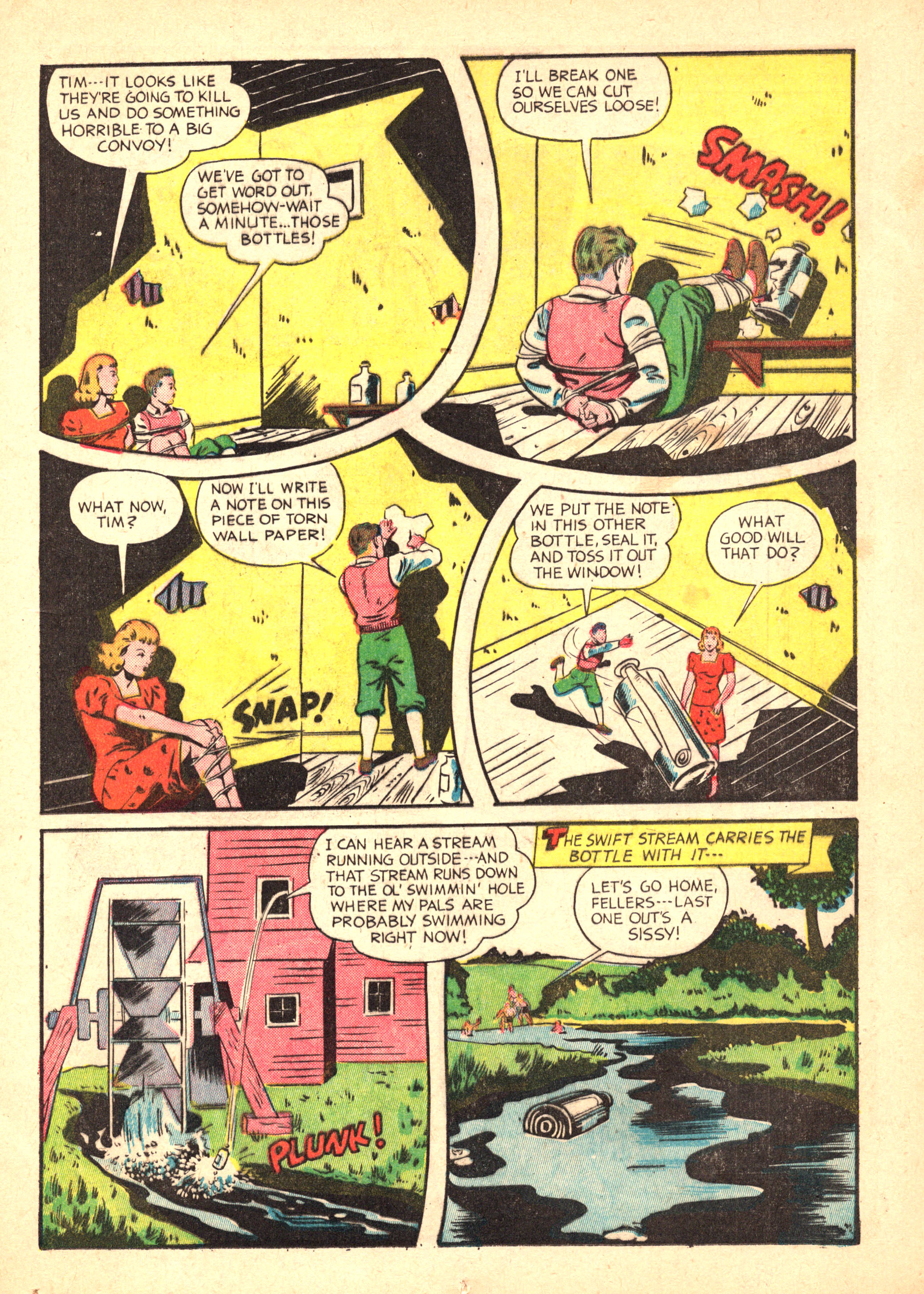 Black Terror, page 23. Black Terror. Public domain in the United States. Intended scans: Digital Comic Museum and Comic Book Plus. https://digitalcomicmuseum.com/