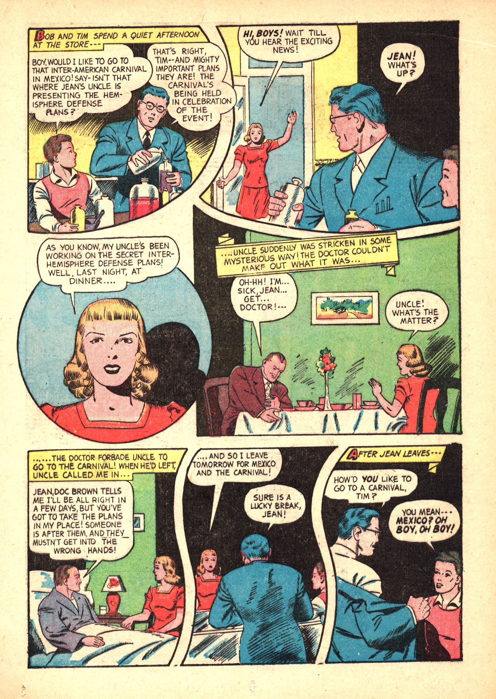 Black Terror, page 33. Black Terror. Public domain in the United States. Intended scans: Digital Comic Museum and Comic Book Plus. https://digitalcomicmuseum.com/