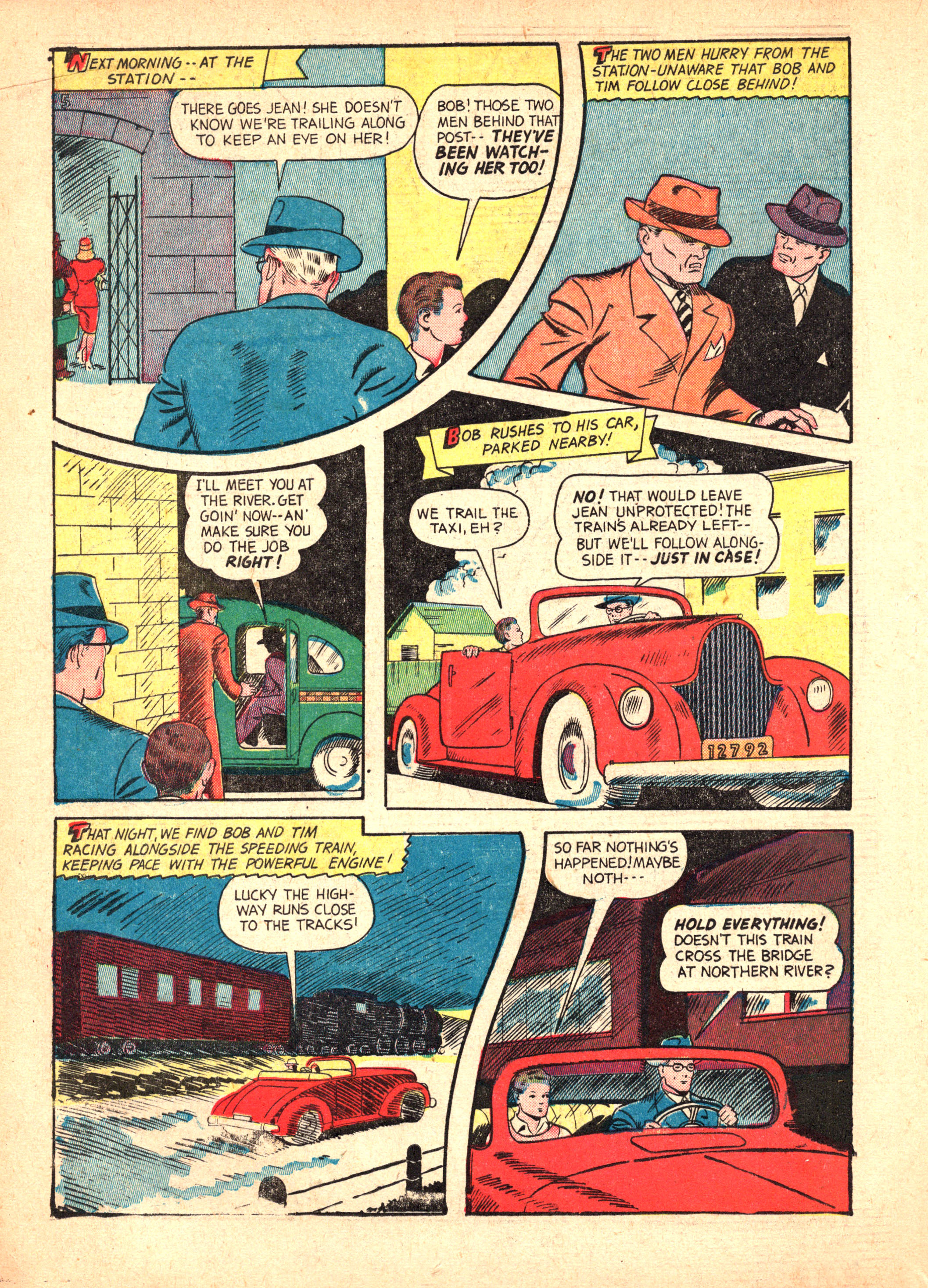 Black Terror, page 34. Black Terror. Public domain in the United States. Intended scans: Digital Comic Museum and Comic Book Plus. https://digitalcomicmuseum.com/