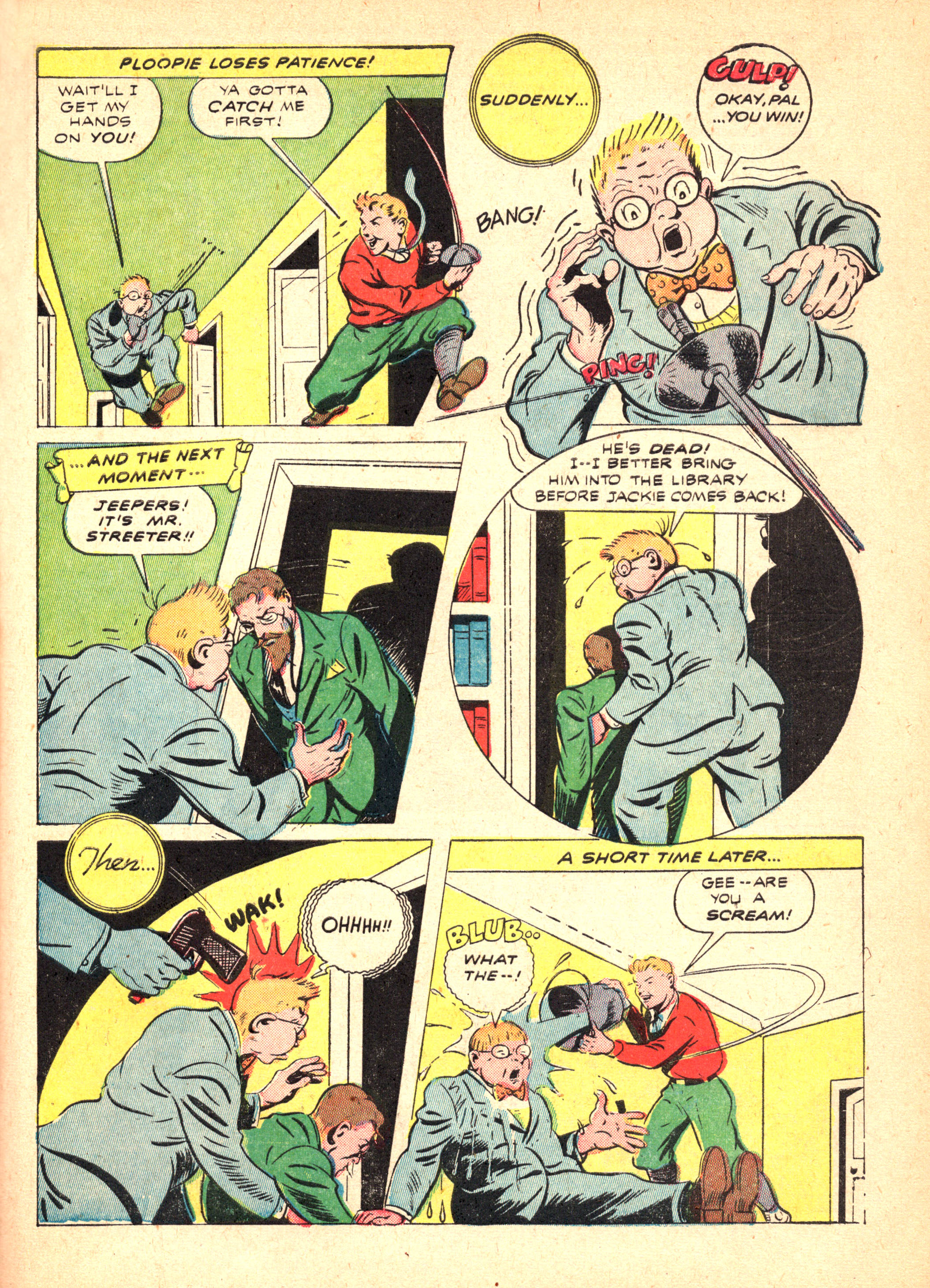 Black Terror, page 49. Black Terror. Public domain in the United States. Intended scans: Digital Comic Museum and Comic Book Plus. https://digitalcomicmuseum.com/