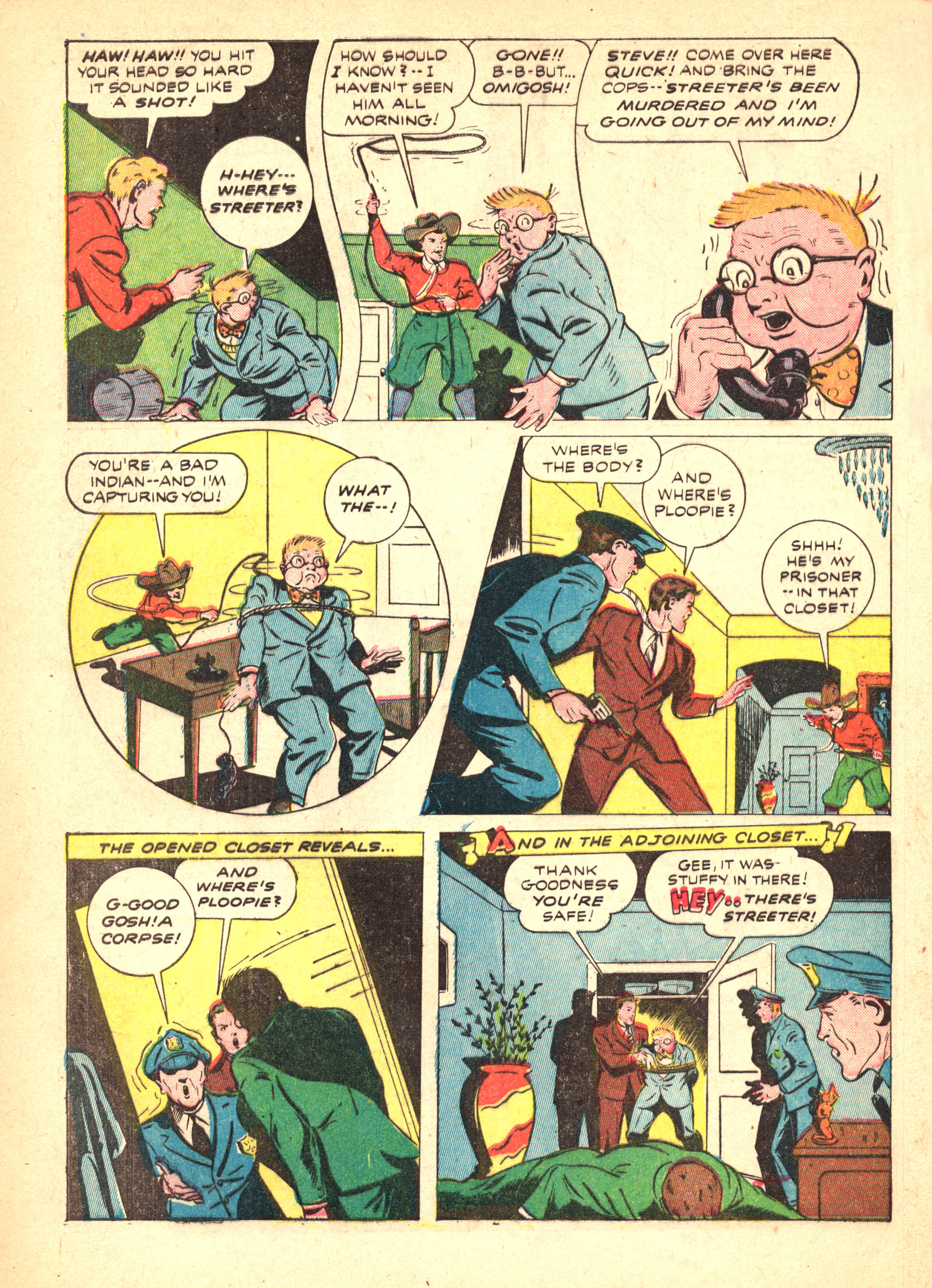 Black Terror, page 50. Black Terror. Public domain in the United States. Intended scans: Digital Comic Museum and Comic Book Plus. https://digitalcomicmuseum.com/