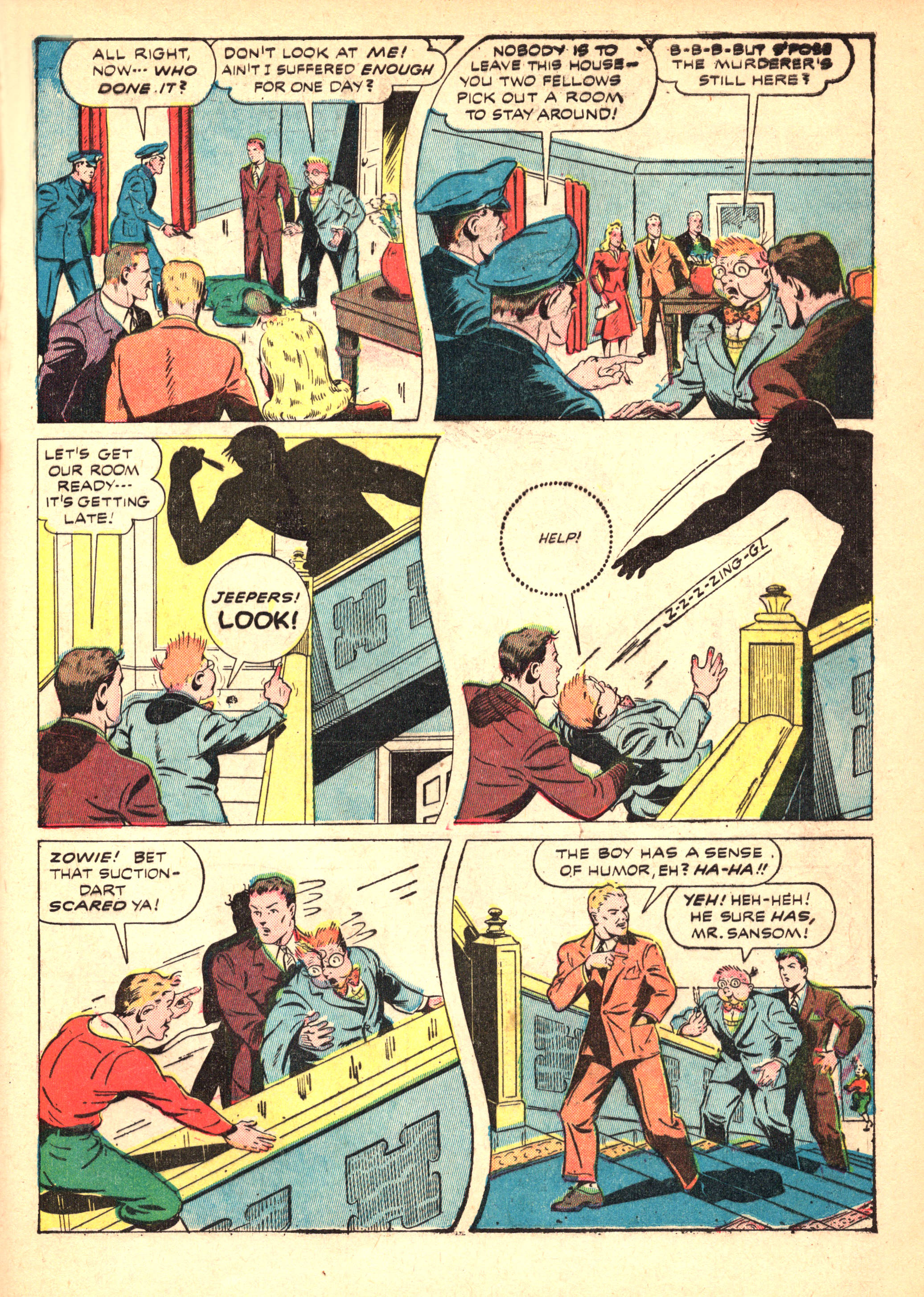 Black Terror, page 51. Black Terror. Public domain in the United States. Intended scans: Digital Comic Museum and Comic Book Plus. https://digitalcomicmuseum.com/