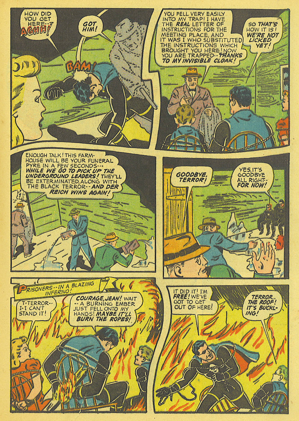Black Terror, page 24. Black Terror. Public domain in the United States. Intended scans: Digital Comic Museum and Comic Book Plus. https://digitalcomicmuseum.com/