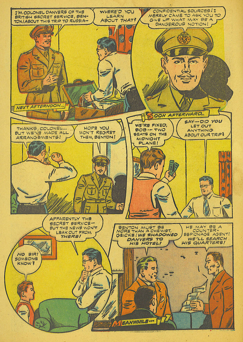 Black Terror, page 5. Black Terror. Public domain in the United States. Intended scans: Digital Comic Museum and Comic Book Plus. https://digitalcomicmuseum.com/