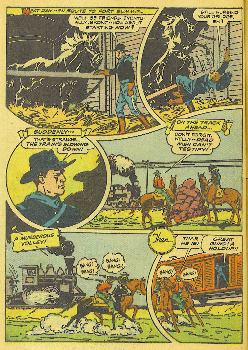 Black Terror, page 50. Black Terror. Public domain in the United States. Intended scans: Digital Comic Museum and Comic Book Plus. https://digitalcomicmuseum.com/