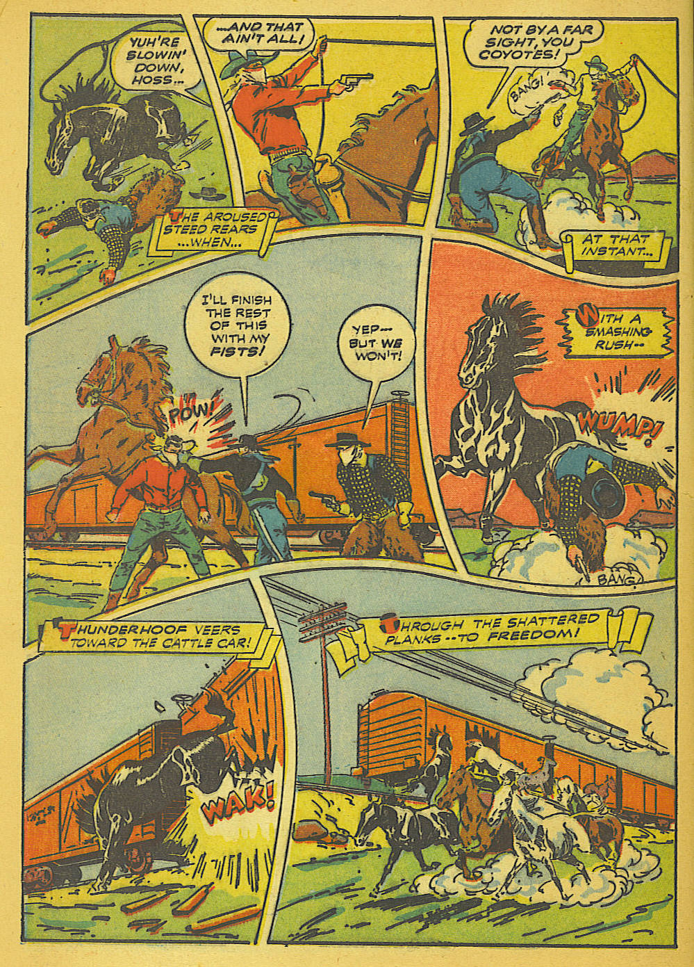 Black Terror, page 52. Black Terror. Public domain in the United States. Intended scans: Digital Comic Museum and Comic Book Plus. https://digitalcomicmuseum.com/
