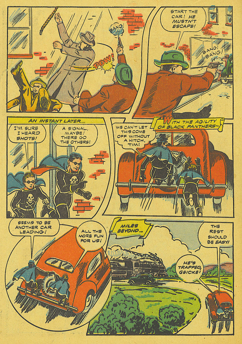Black Terror, page 7. Black Terror. Public domain in the United States. Intended scans: Digital Comic Museum and Comic Book Plus. https://digitalcomicmuseum.com/