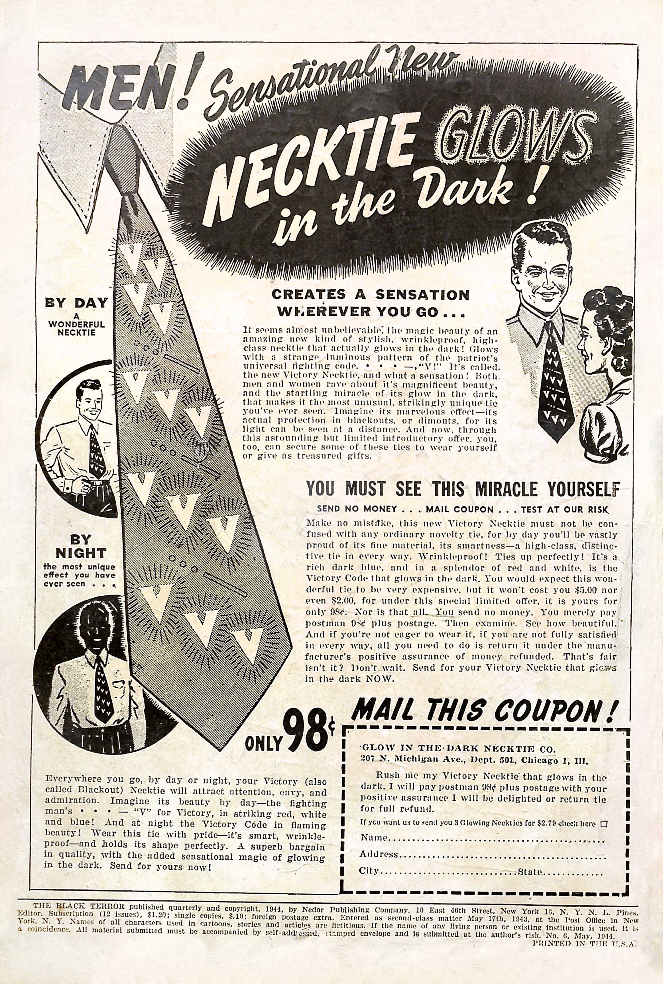 Black Terror, page 2. Black Terror. Public domain in the United States. Intended scans: Digital Comic Museum and Comic Book Plus. https://digitalcomicmuseum.com/