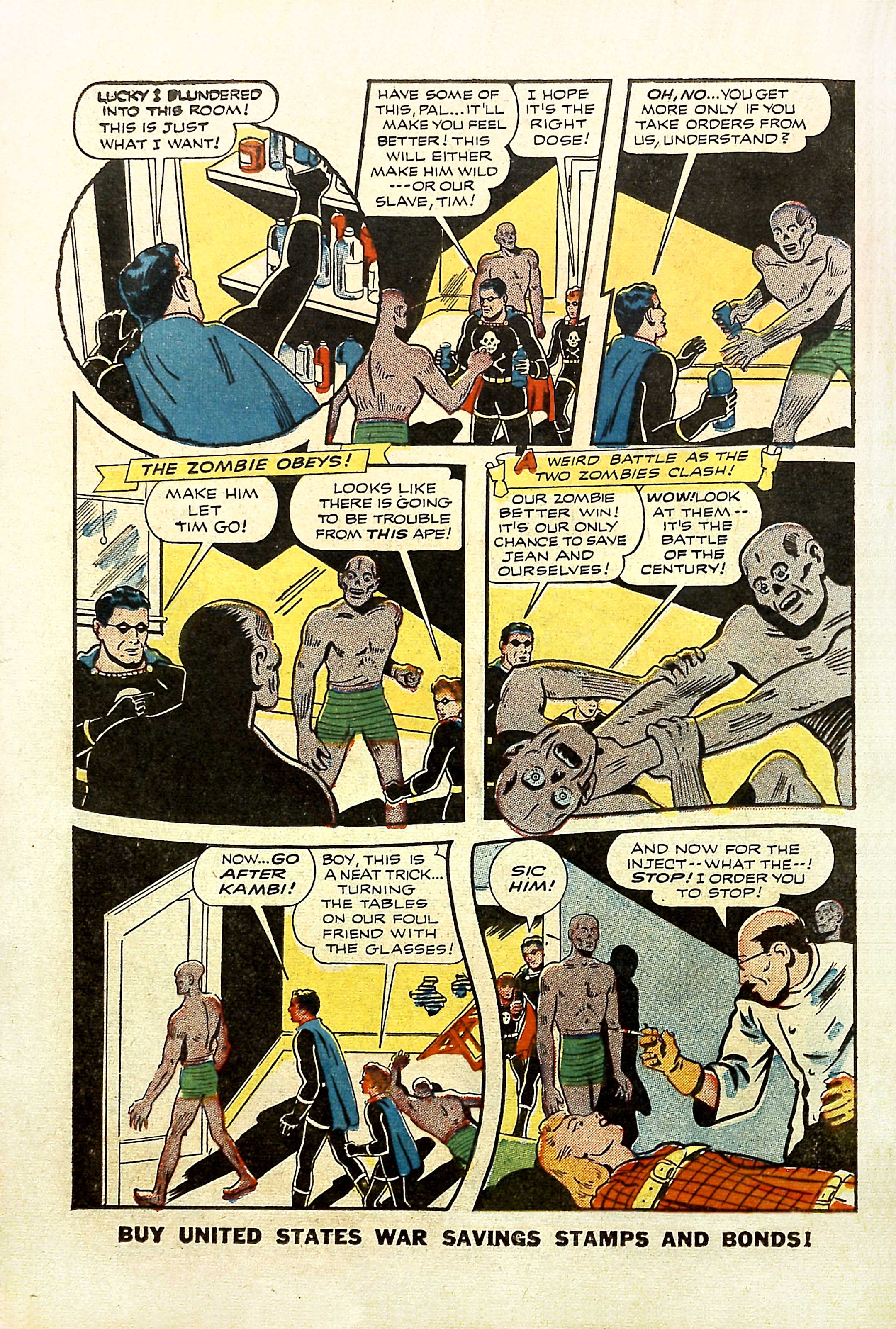 Black Terror, page 24. Black Terror. Public domain in the United States. Intended scans: Digital Comic Museum and Comic Book Plus. https://digitalcomicmuseum.com/