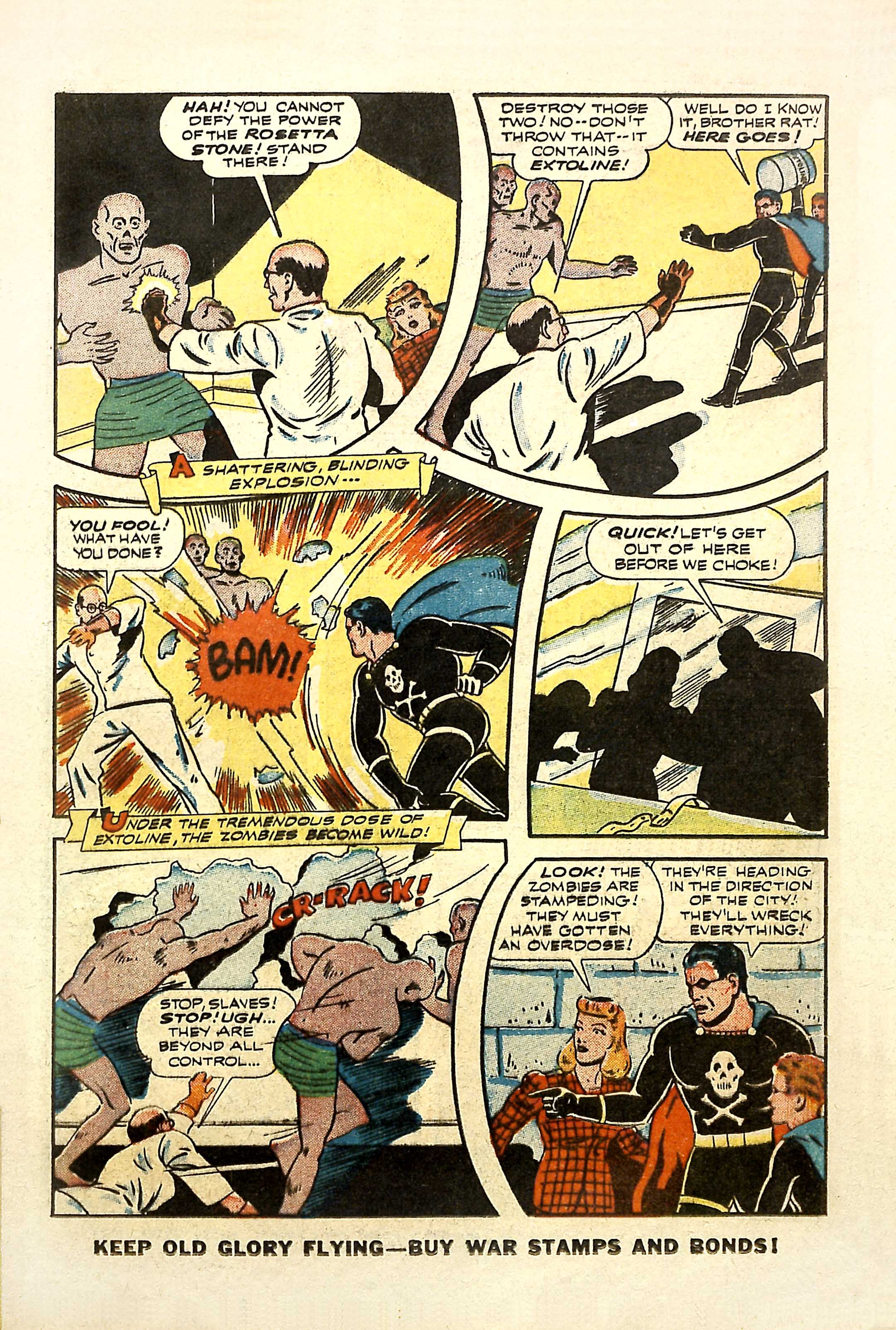 Black Terror, page 25. Black Terror. Public domain in the United States. Intended scans: Digital Comic Museum and Comic Book Plus. https://digitalcomicmuseum.com/