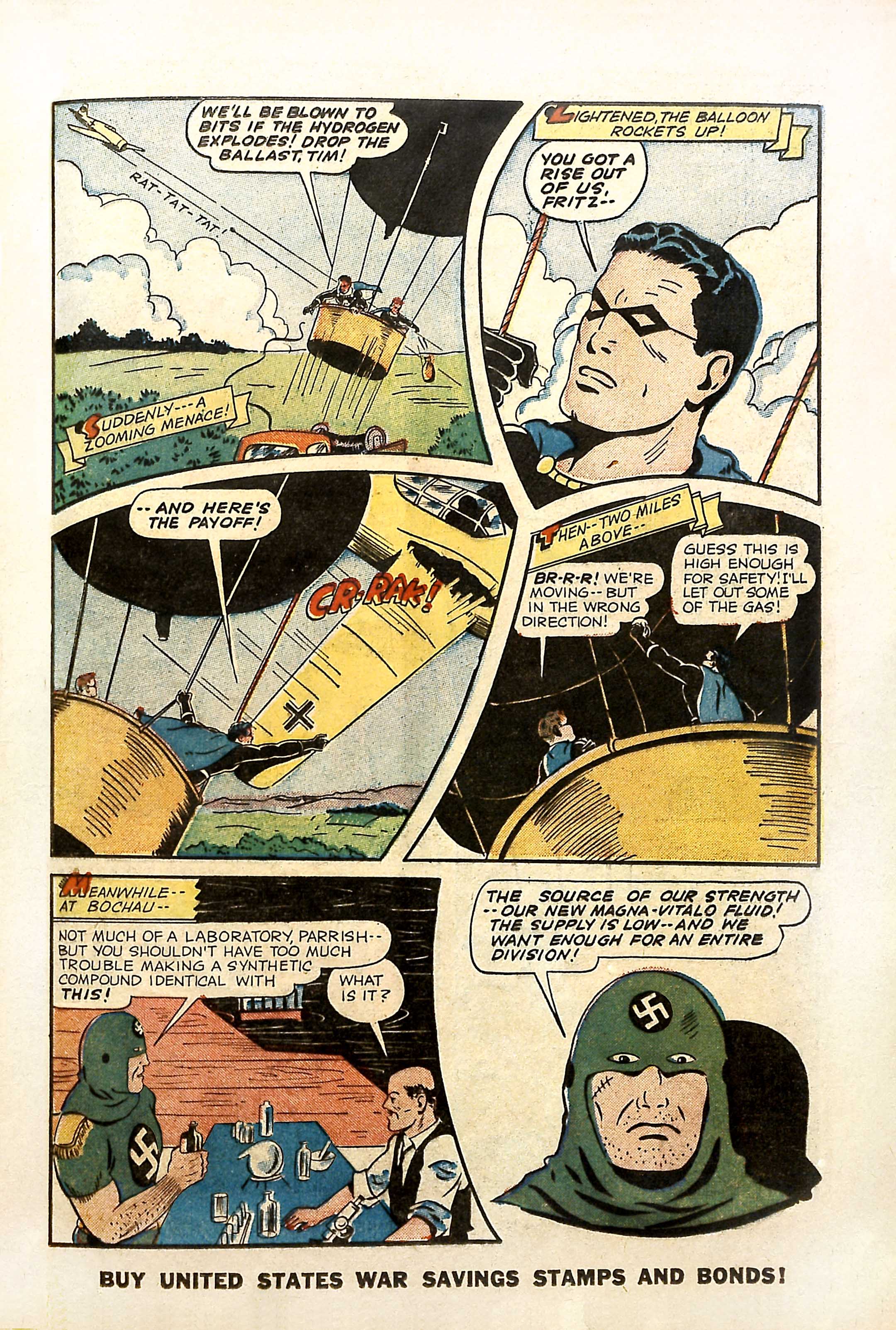 Black Terror, page 35. Black Terror. Public domain in the United States. Intended scans: Digital Comic Museum and Comic Book Plus. https://digitalcomicmuseum.com/