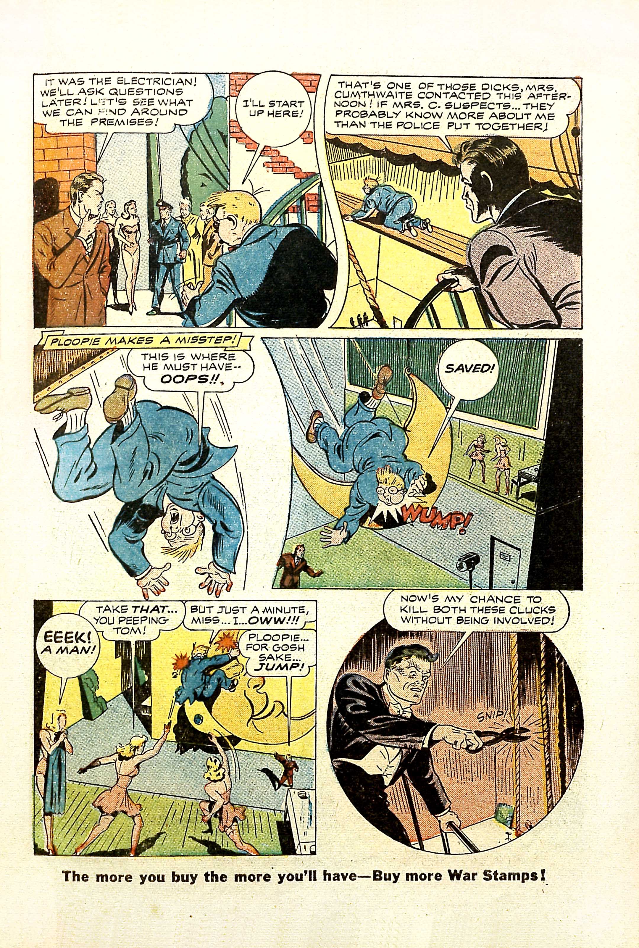 Black Terror, page 43. Black Terror. Public domain in the United States. Intended scans: Digital Comic Museum and Comic Book Plus. https://digitalcomicmuseum.com/