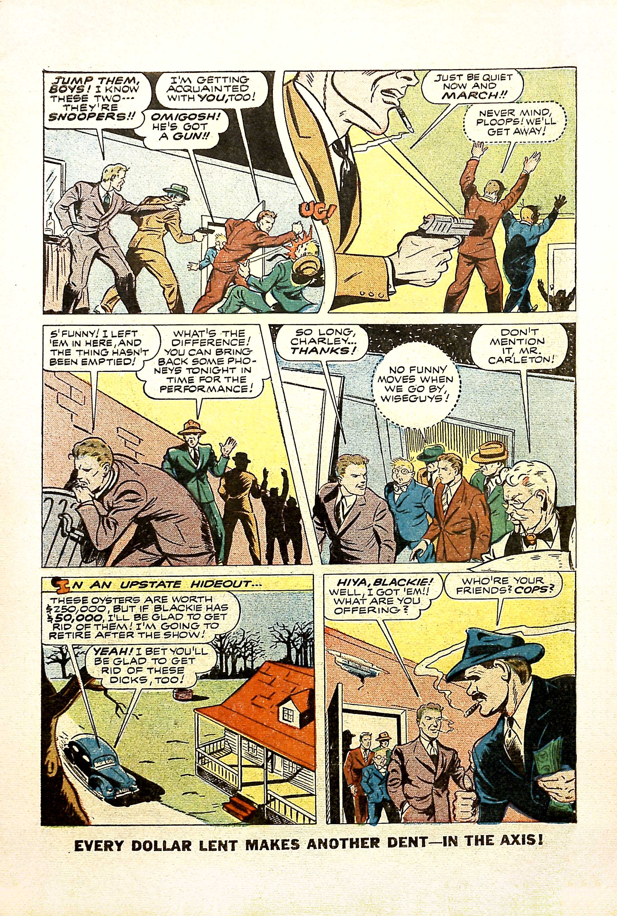Black Terror, page 46. Black Terror. Public domain in the United States. Intended scans: Digital Comic Museum and Comic Book Plus. https://digitalcomicmuseum.com/