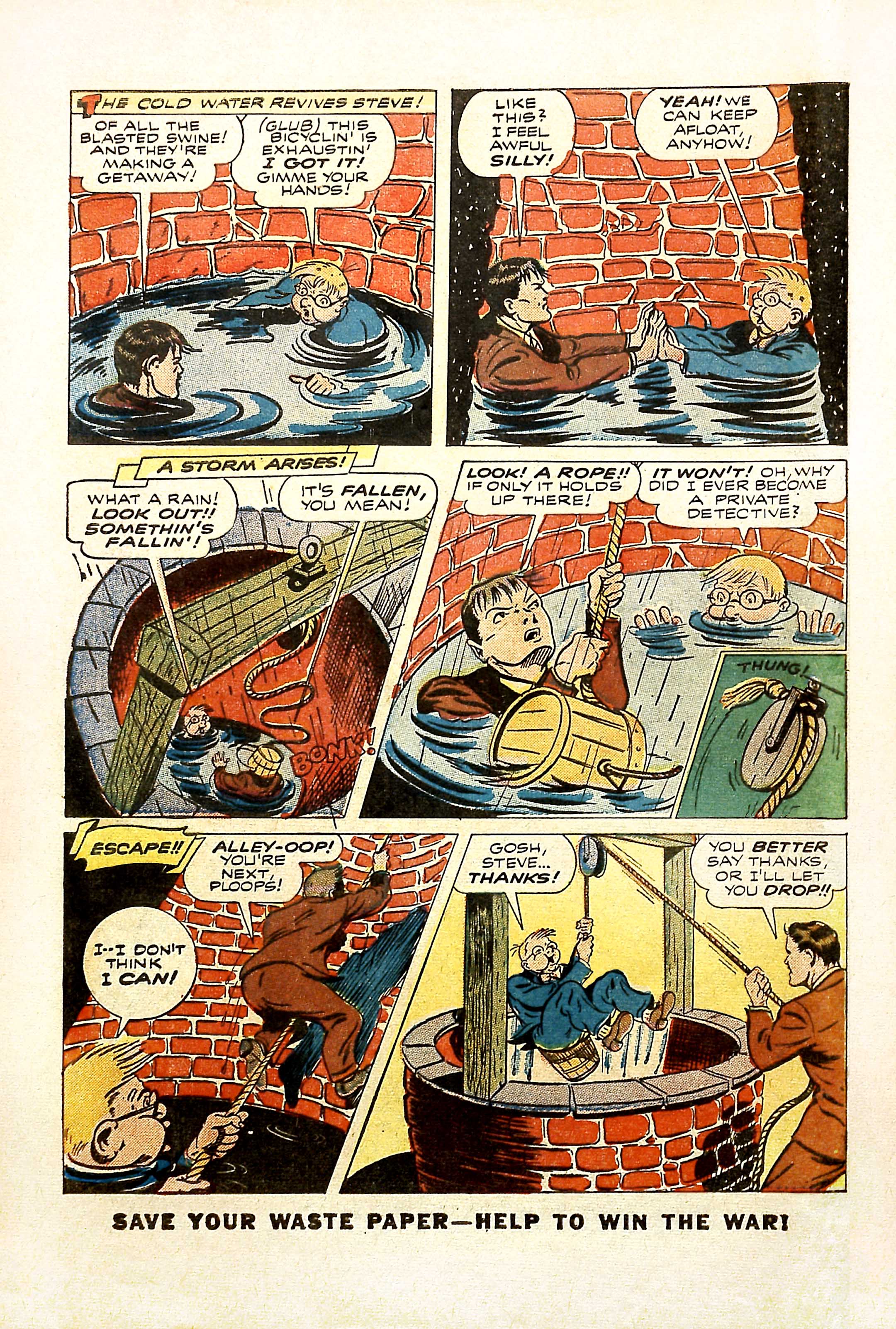 Black Terror, page 48. Black Terror. Public domain in the United States. Intended scans: Digital Comic Museum and Comic Book Plus. https://digitalcomicmuseum.com/