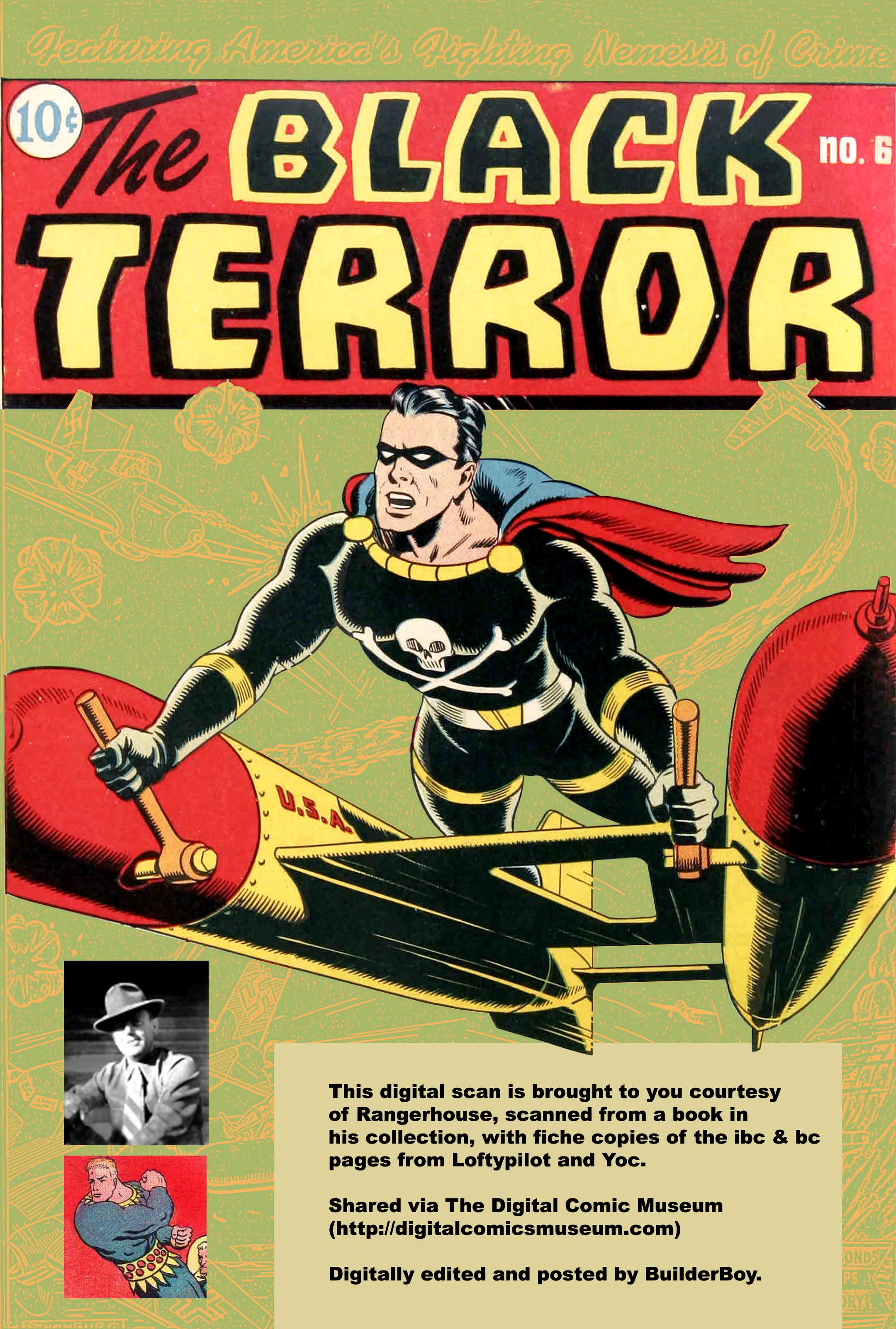 Black Terror, page 53. Black Terror. Public domain in the United States. Intended scans: Digital Comic Museum and Comic Book Plus. https://digitalcomicmuseum.com/