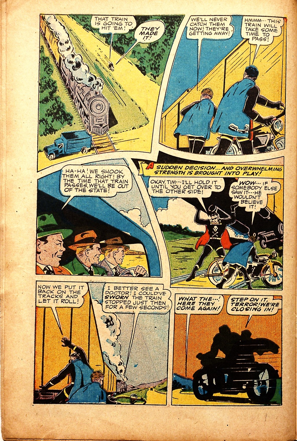 Black Terror, page 12. Black Terror. Public domain in the United States. Intended scans: Digital Comic Museum and Comic Book Plus. https://digitalcomicmuseum.com/