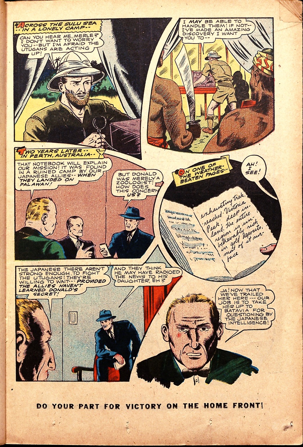 Black Terror, page 17. Black Terror. Public domain in the United States. Intended scans: Digital Comic Museum and Comic Book Plus. https://digitalcomicmuseum.com/