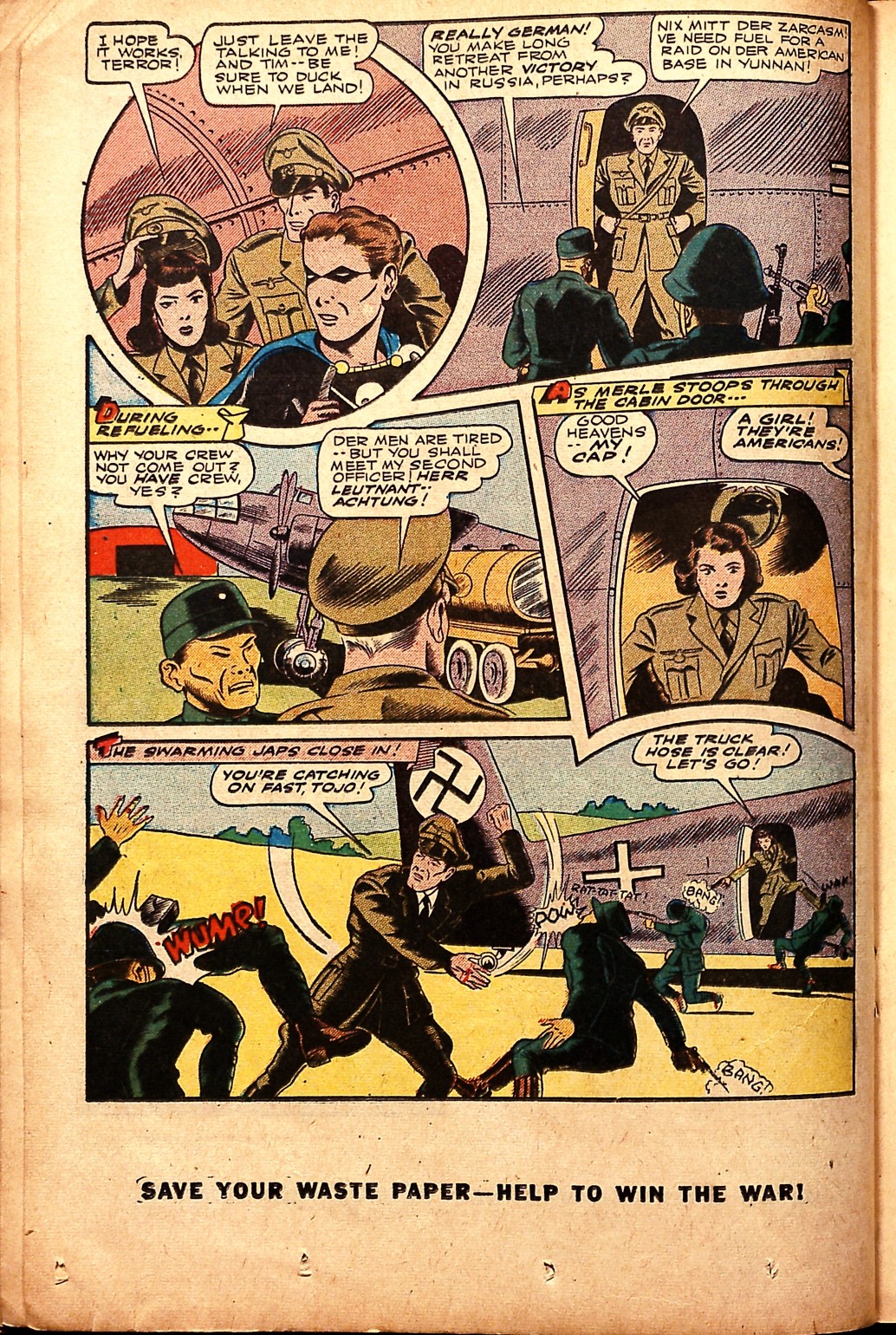 Black Terror, page 22. Black Terror. Public domain in the United States. Intended scans: Digital Comic Museum and Comic Book Plus. https://digitalcomicmuseum.com/