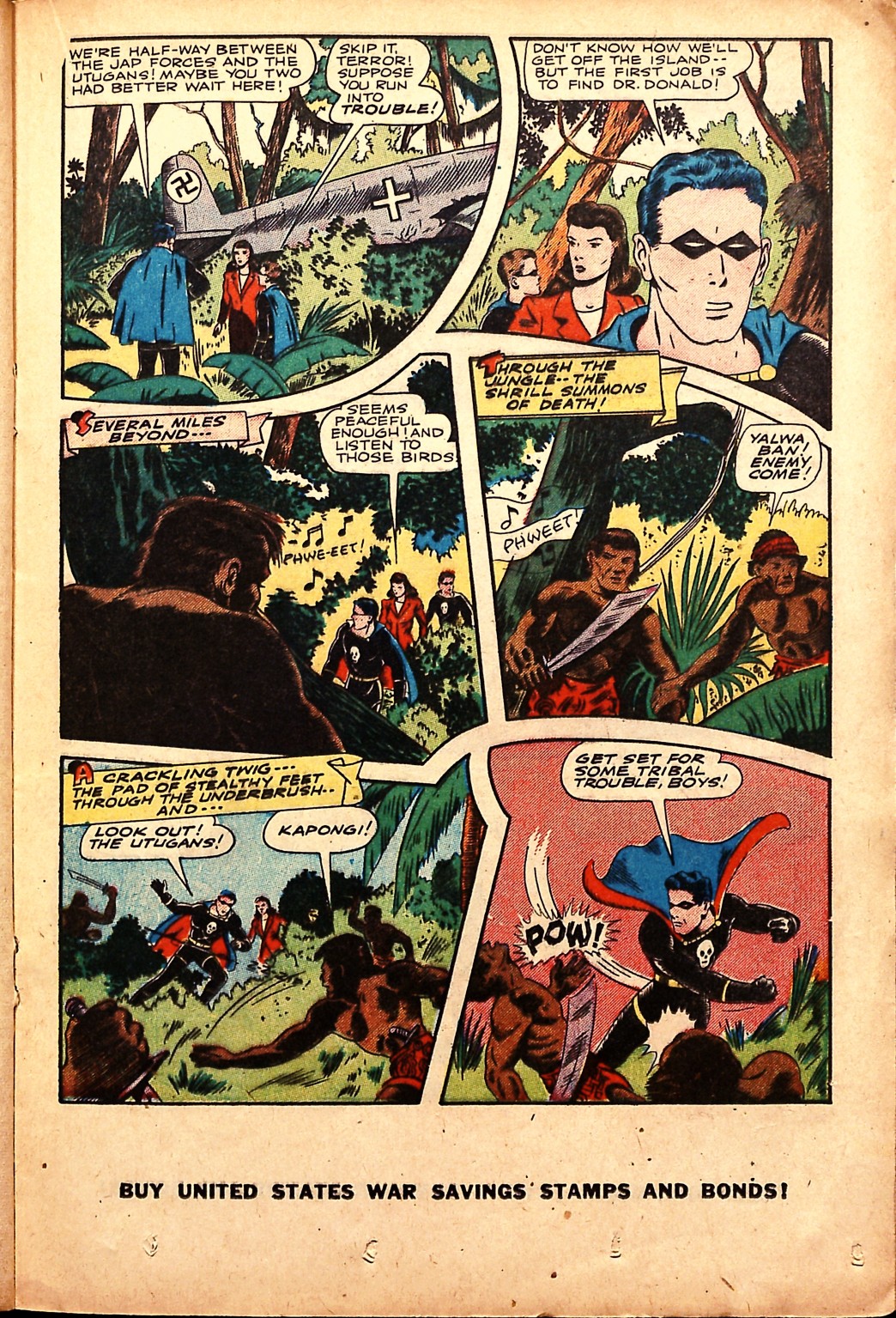 Black Terror, page 25. Black Terror. Public domain in the United States. Intended scans: Digital Comic Museum and Comic Book Plus. https://digitalcomicmuseum.com/