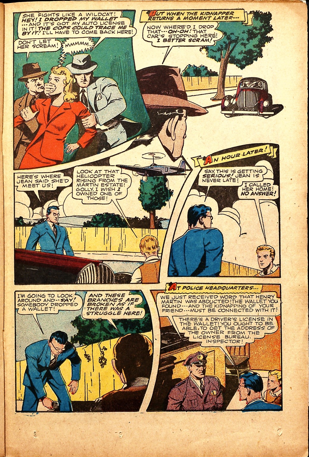 Black Terror, page 31. Black Terror. Public domain in the United States. Intended scans: Digital Comic Museum and Comic Book Plus. https://digitalcomicmuseum.com/