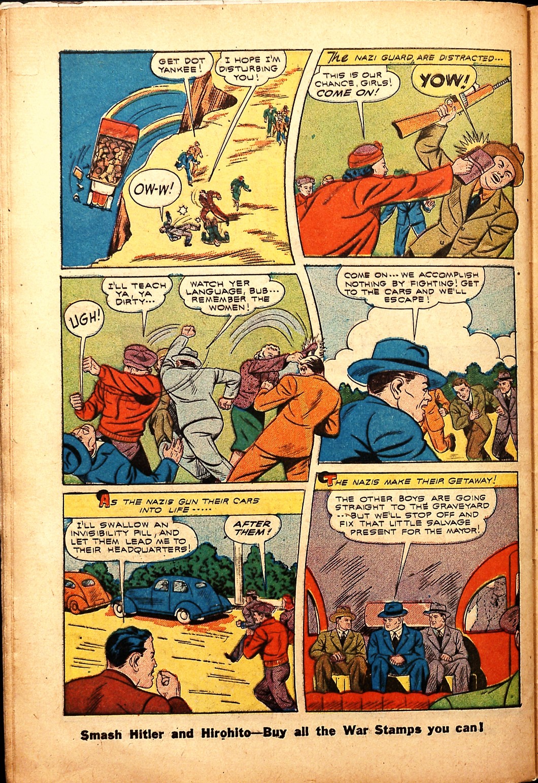 Black Terror, page 44. Black Terror. Public domain in the United States. Intended scans: Digital Comic Museum and Comic Book Plus. https://digitalcomicmuseum.com/