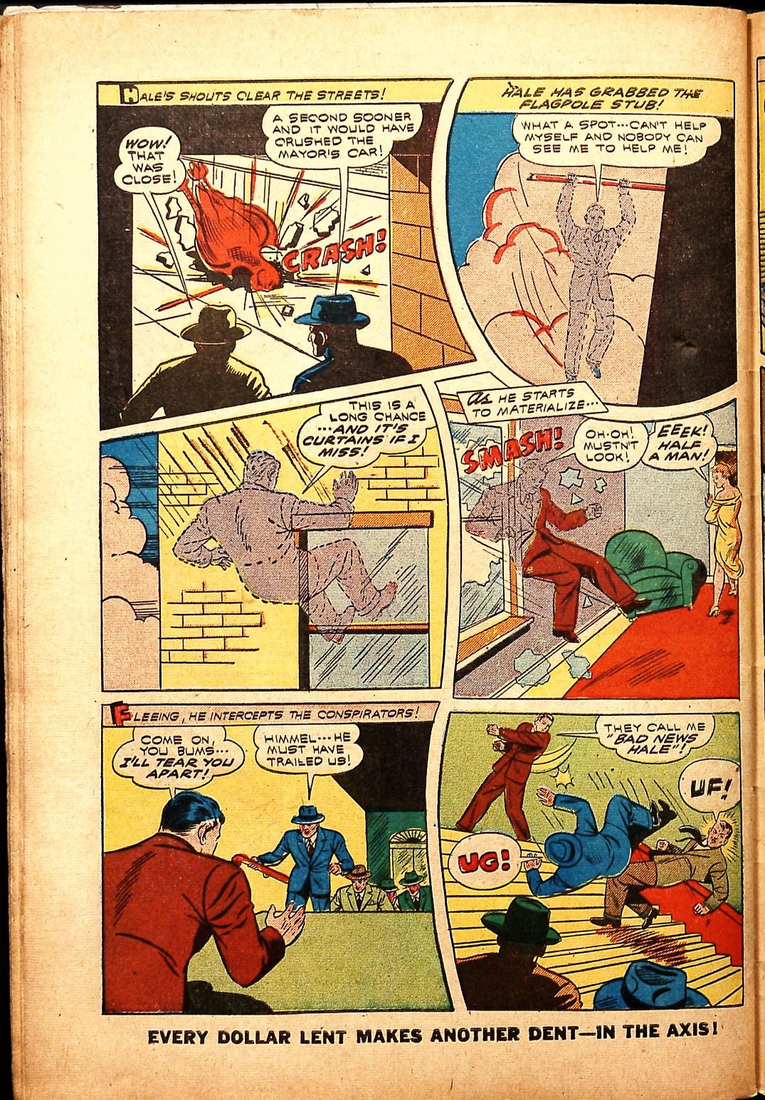 Black Terror, page 46. Black Terror. Public domain in the United States. Intended scans: Digital Comic Museum and Comic Book Plus. https://digitalcomicmuseum.com/