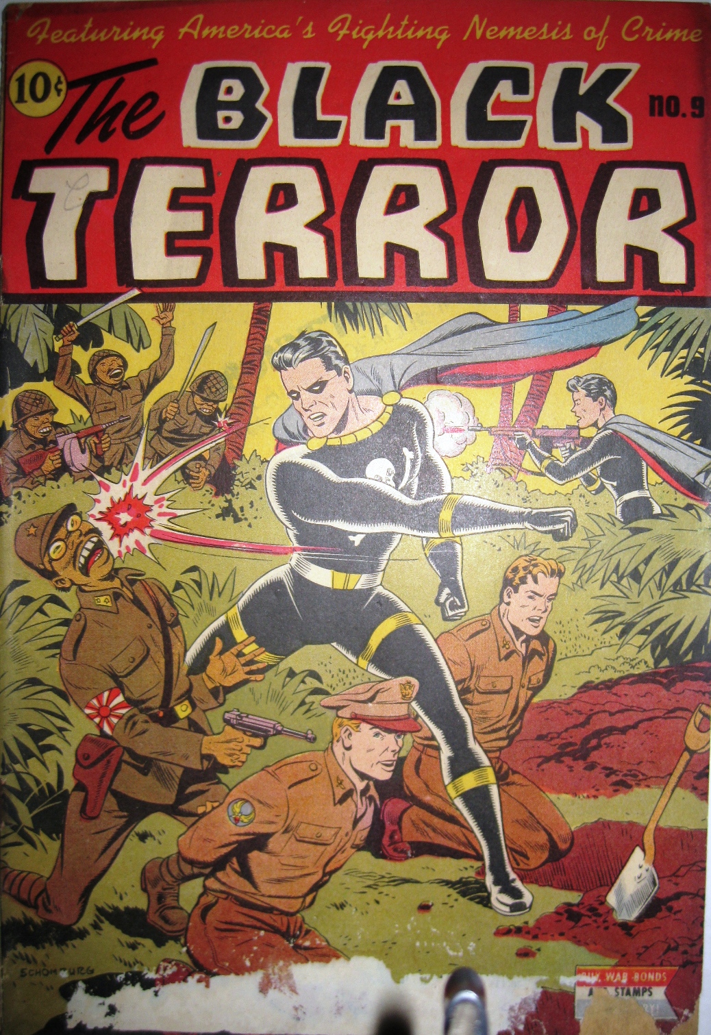 Black Terror, page 2. Black Terror. Public domain in the United States. Intended scans: Digital Comic Museum and Comic Book Plus. https://digitalcomicmuseum.com/