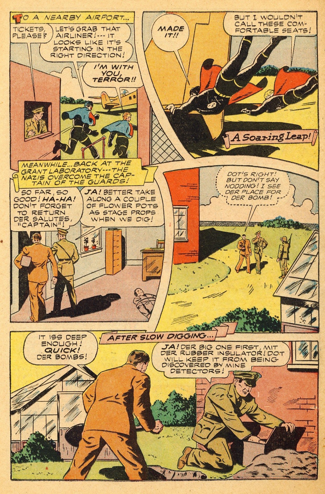 Black Terror, page 20. Black Terror. Public domain in the United States. Intended scans: Digital Comic Museum and Comic Book Plus. https://digitalcomicmuseum.com/