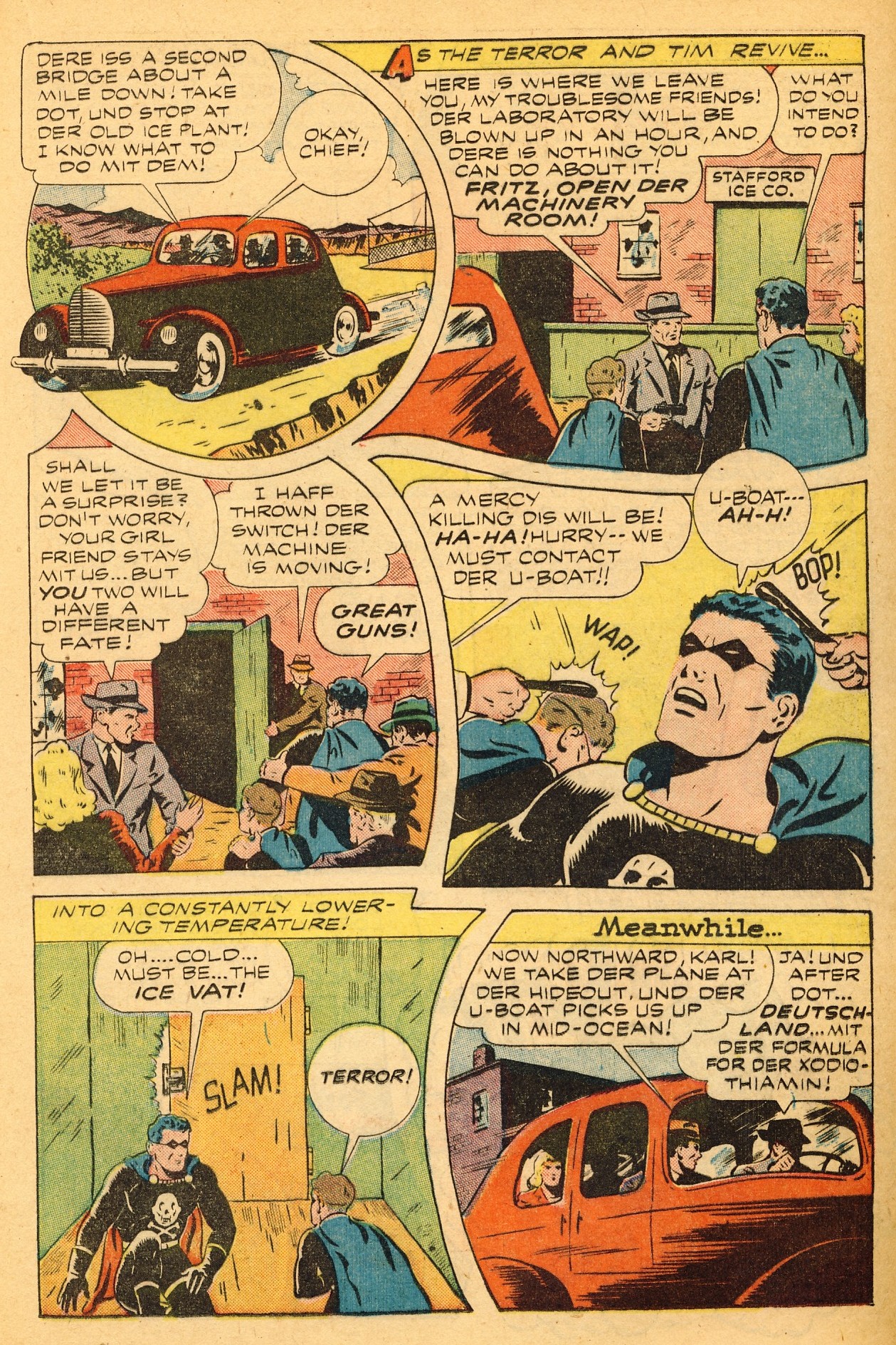 Black Terror, page 24. Black Terror. Public domain in the United States. Intended scans: Digital Comic Museum and Comic Book Plus. https://digitalcomicmuseum.com/