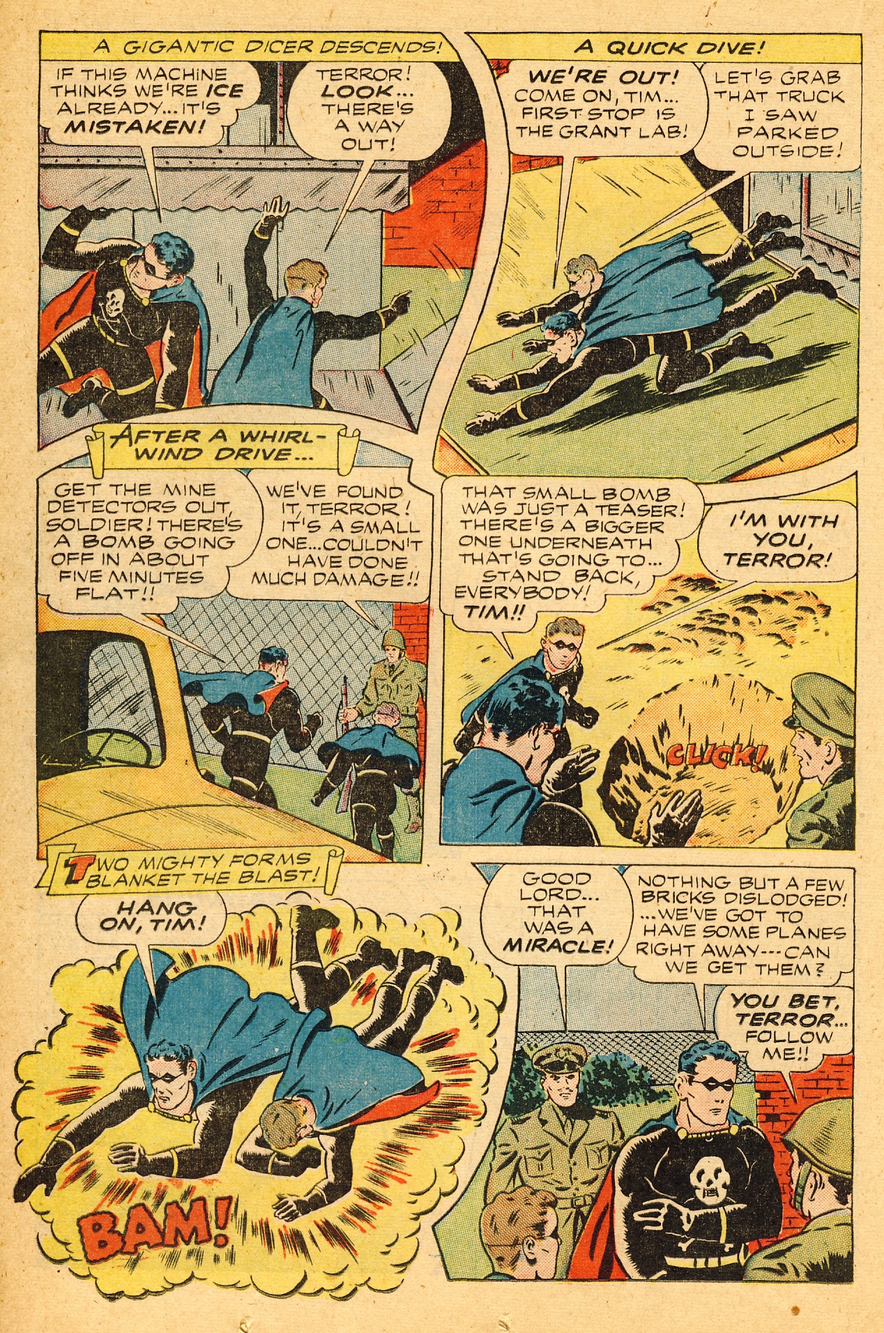 Black Terror, page 25. Black Terror. Public domain in the United States. Intended scans: Digital Comic Museum and Comic Book Plus. https://digitalcomicmuseum.com/