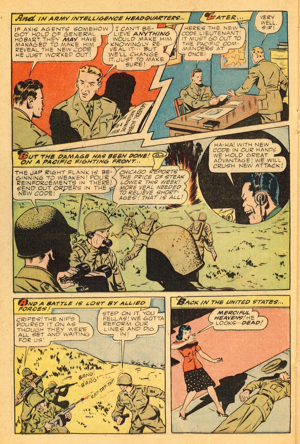Black Terror, page 29. Black Terror. Public domain in the United States. Intended scans: Digital Comic Museum and Comic Book Plus. https://digitalcomicmuseum.com/