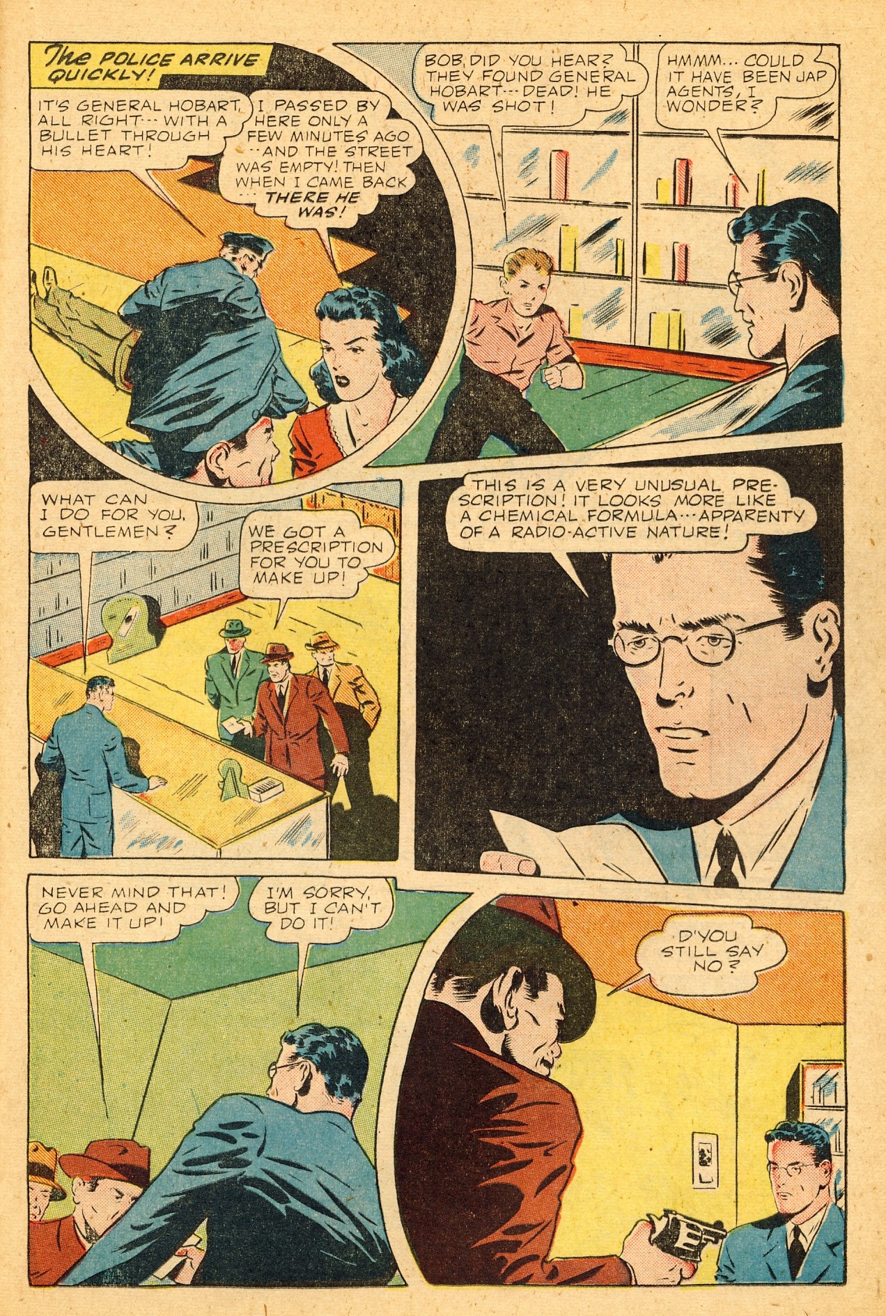 Black Terror, page 30. Black Terror. Public domain in the United States. Intended scans: Digital Comic Museum and Comic Book Plus. https://digitalcomicmuseum.com/