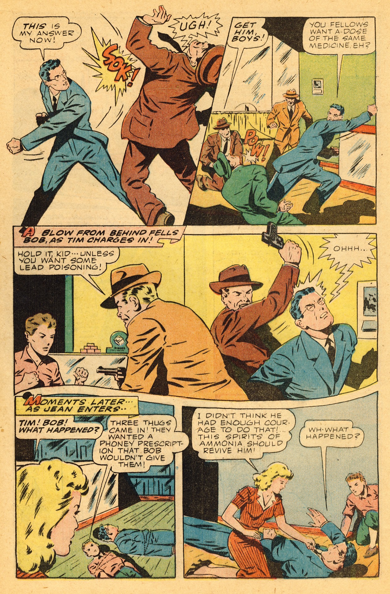 Black Terror, page 31. Black Terror. Public domain in the United States. Intended scans: Digital Comic Museum and Comic Book Plus. https://digitalcomicmuseum.com/