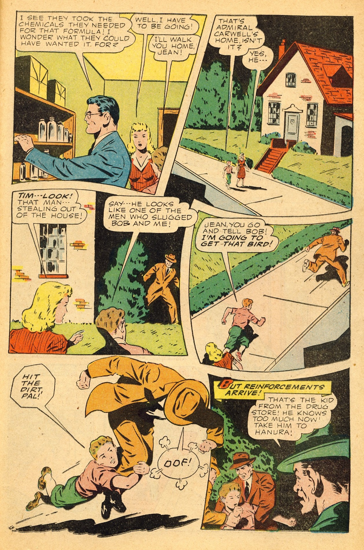 Black Terror, page 32. Black Terror. Public domain in the United States. Intended scans: Digital Comic Museum and Comic Book Plus. https://digitalcomicmuseum.com/
