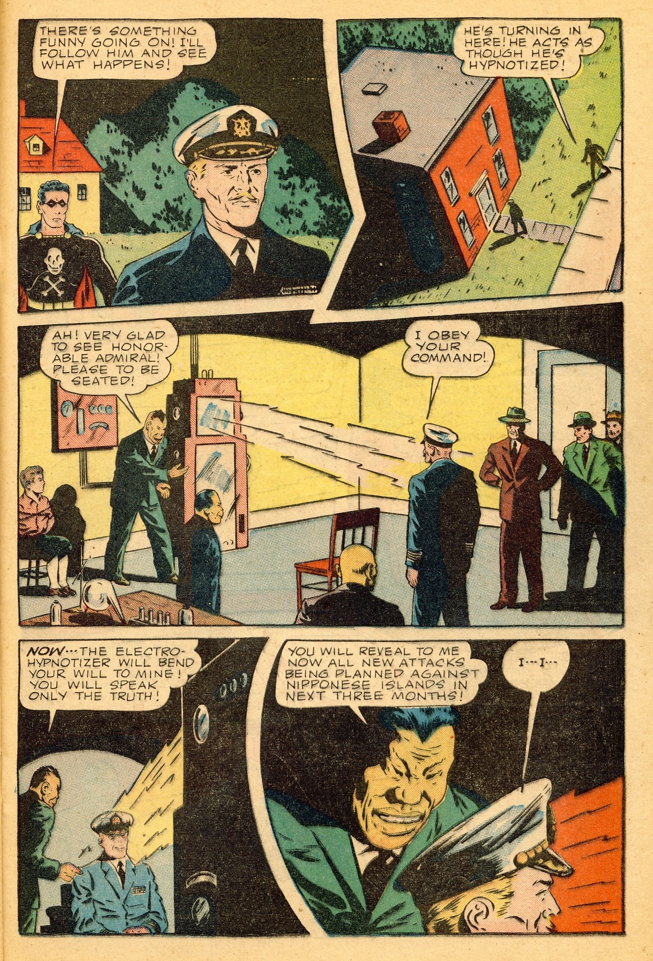Black Terror, page 34. Black Terror. Public domain in the United States. Intended scans: Digital Comic Museum and Comic Book Plus. https://digitalcomicmuseum.com/