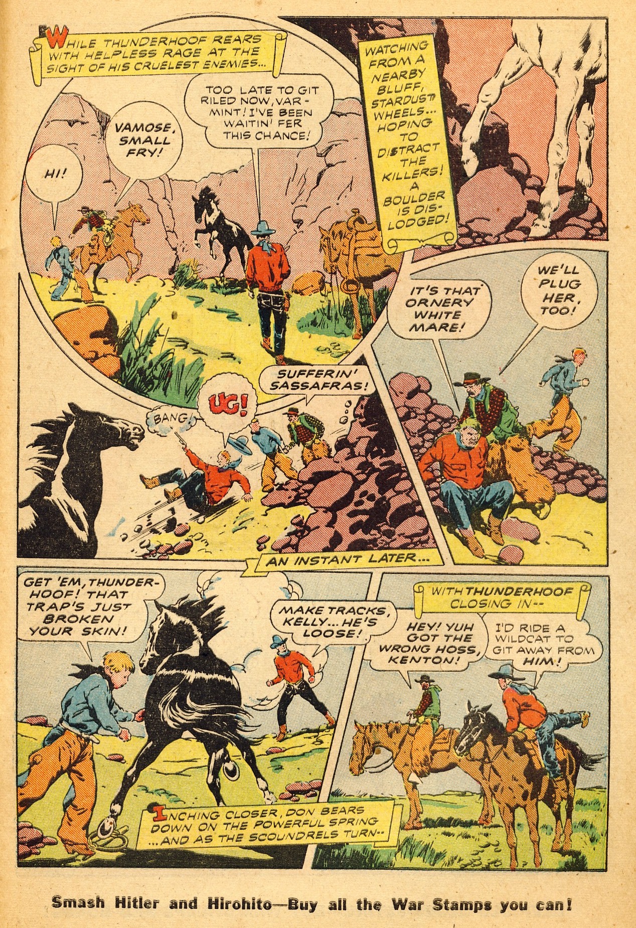 Black Terror, page 44. Black Terror. Public domain in the United States. Intended scans: Digital Comic Museum and Comic Book Plus. https://digitalcomicmuseum.com/
