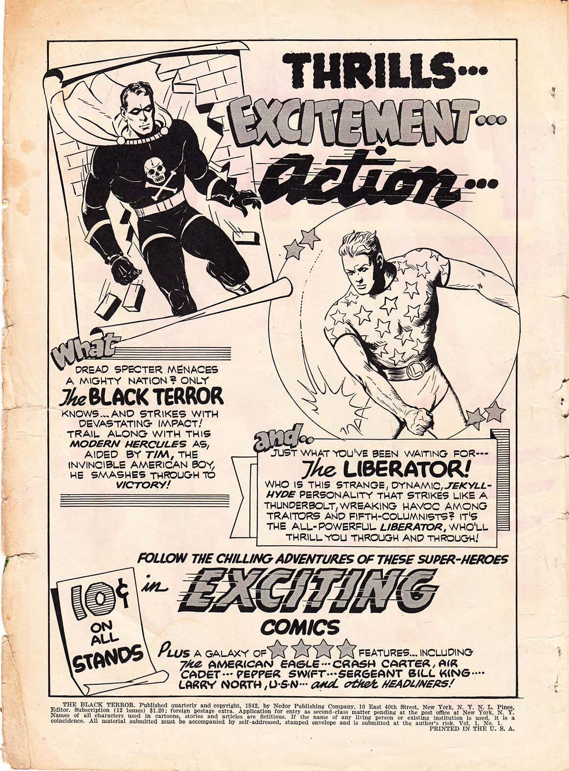 Black Terror #1 page 2