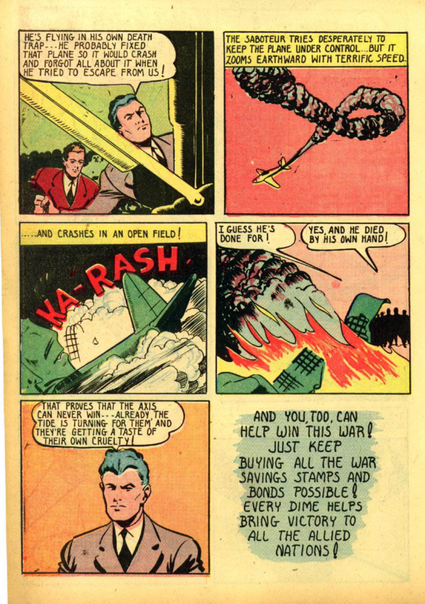 Blue Beetle (Fox / Dan Garrett), page 19. Blue Beetle (Dan Garrett). Public domain in the United States for Fox/Holyoke-era issues. Not Charlton or DC. Internet Archive folkscanomy scans used when Comic Book Plus returns 403.