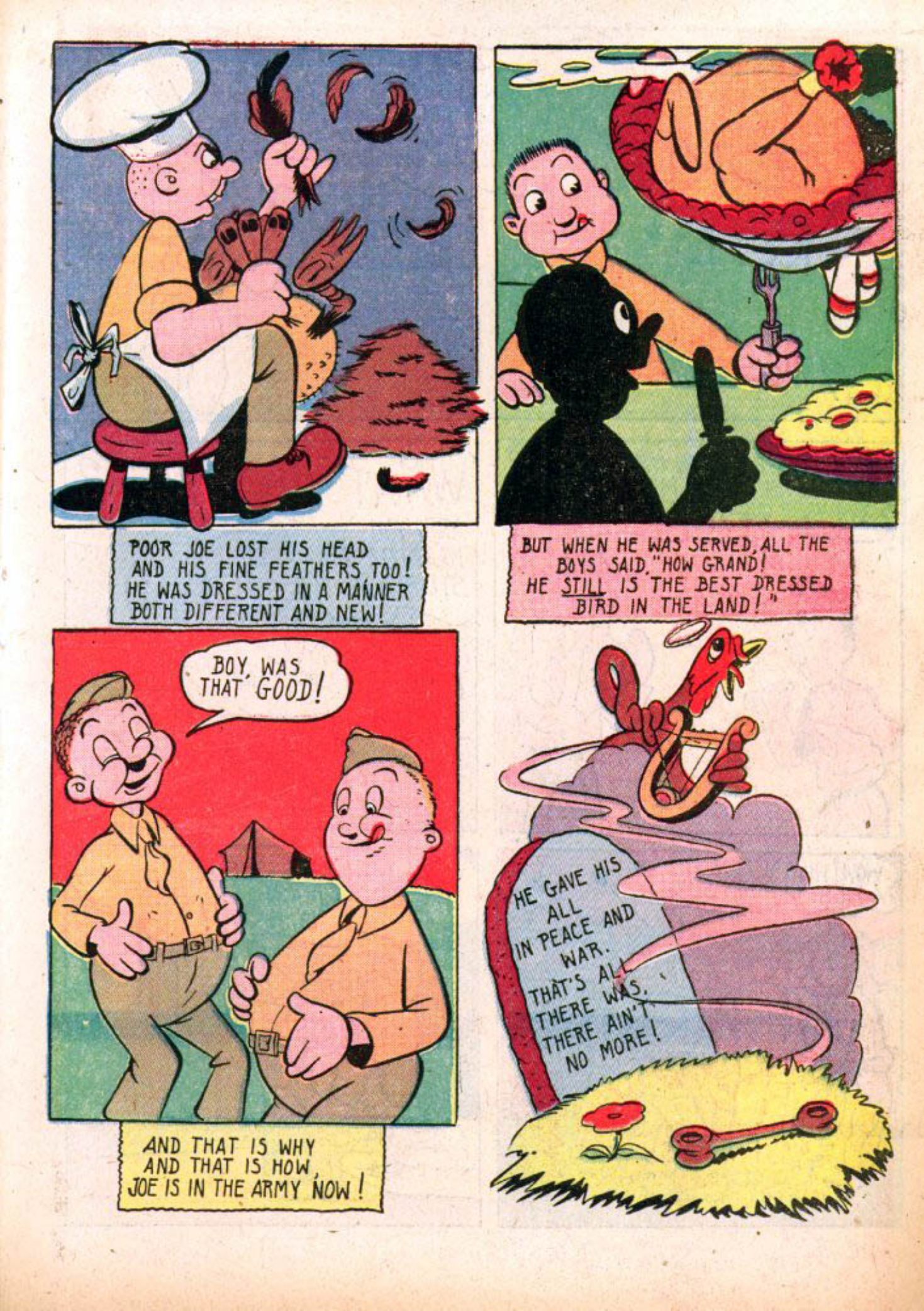 Blue Beetle (Fox / Dan Garrett), page 30. Blue Beetle (Dan Garrett). Public domain in the United States for Fox/Holyoke-era issues. Not Charlton or DC. Internet Archive folkscanomy scans used when Comic Book Plus returns 403.